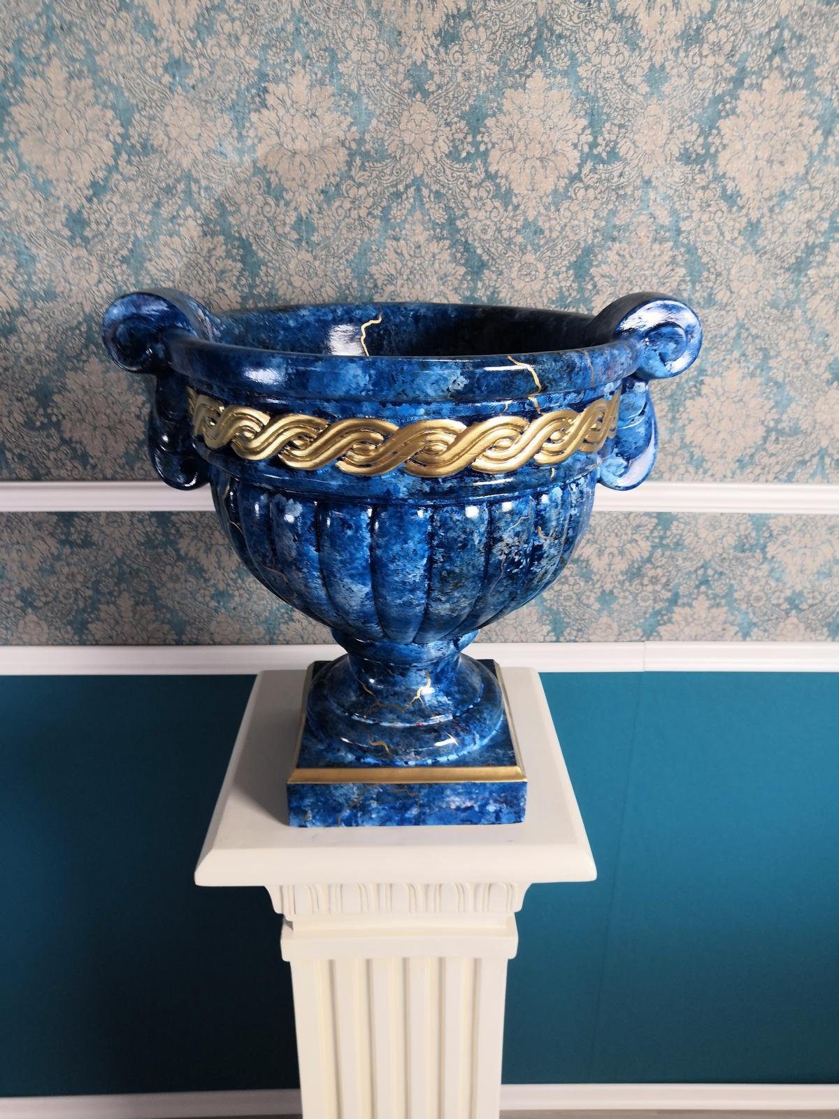 JVmoebel Dekovase Design XXL Obst Schale Vase Ellipse Vasen Antik Schalen Deko (Dekovase), Made in Europa. Reduzierter Preis € 369,00. Unverbindliche Preisempfehlung € 409,00