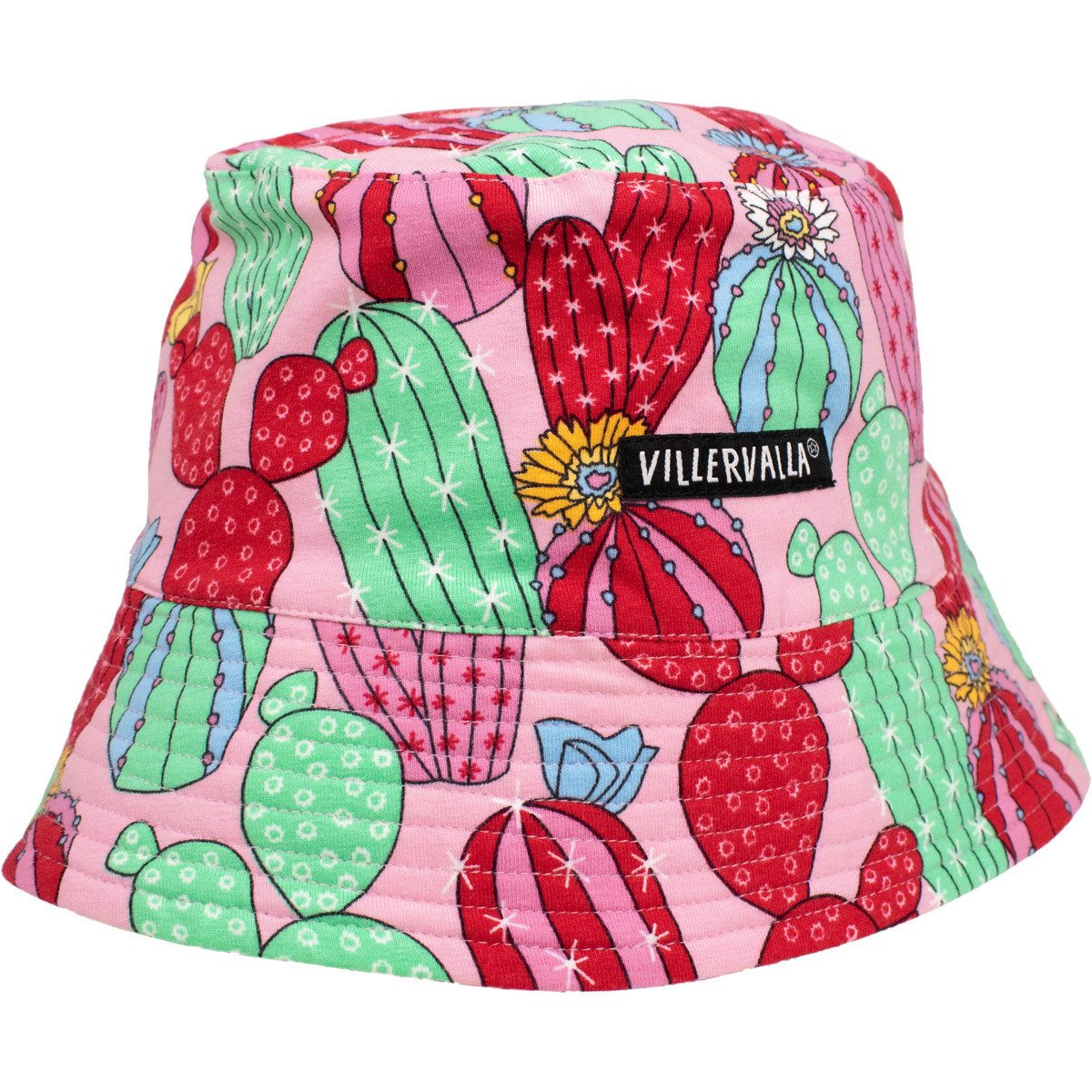 Villervalla Sonnenhut Kaktus Unisex Kinder (1-St) Kopfbedeckung, Sommerhut, Strandhut, Sonnenschutz, Sommer