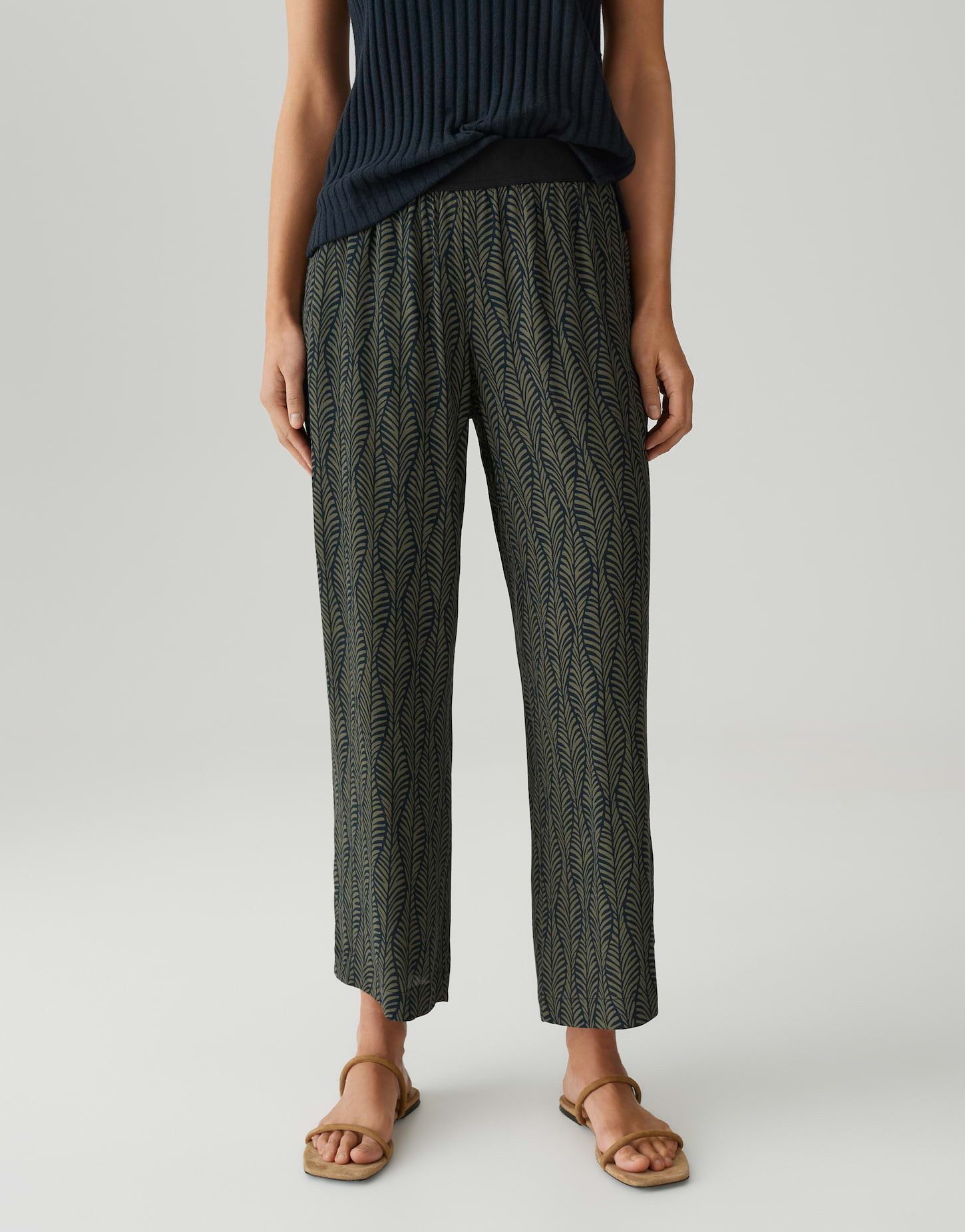 Culotte MALOTTA LEAF Wide Fit mit floralem Print