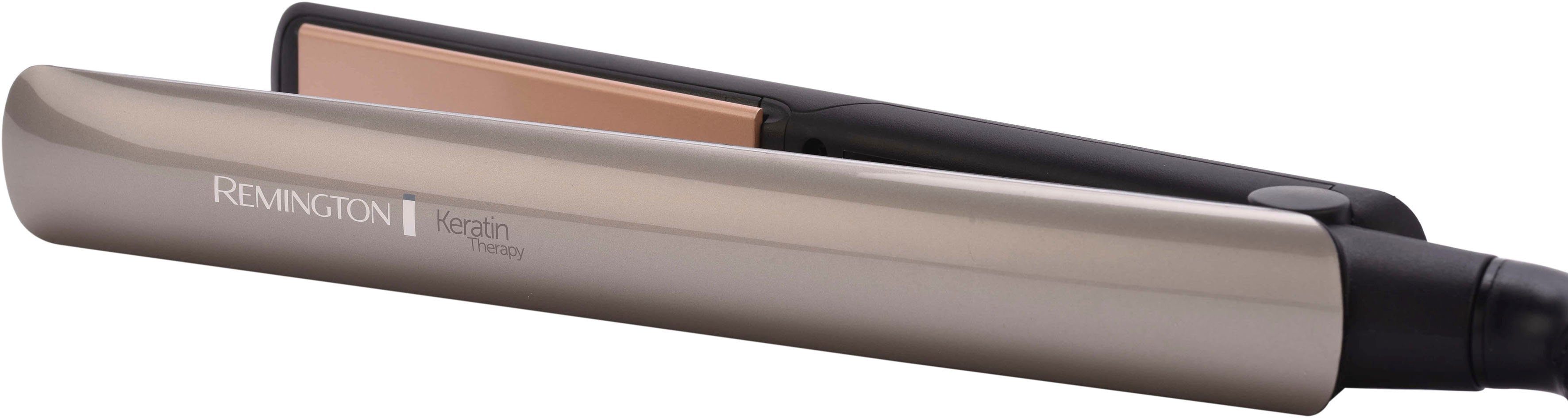 Remington Glätteisen Keratin Therapy Pro, S8590, Haarglätter, Keratin-Schutz-Technologie für Locken, Wellen und zum Glätten – Bild 2 von 5