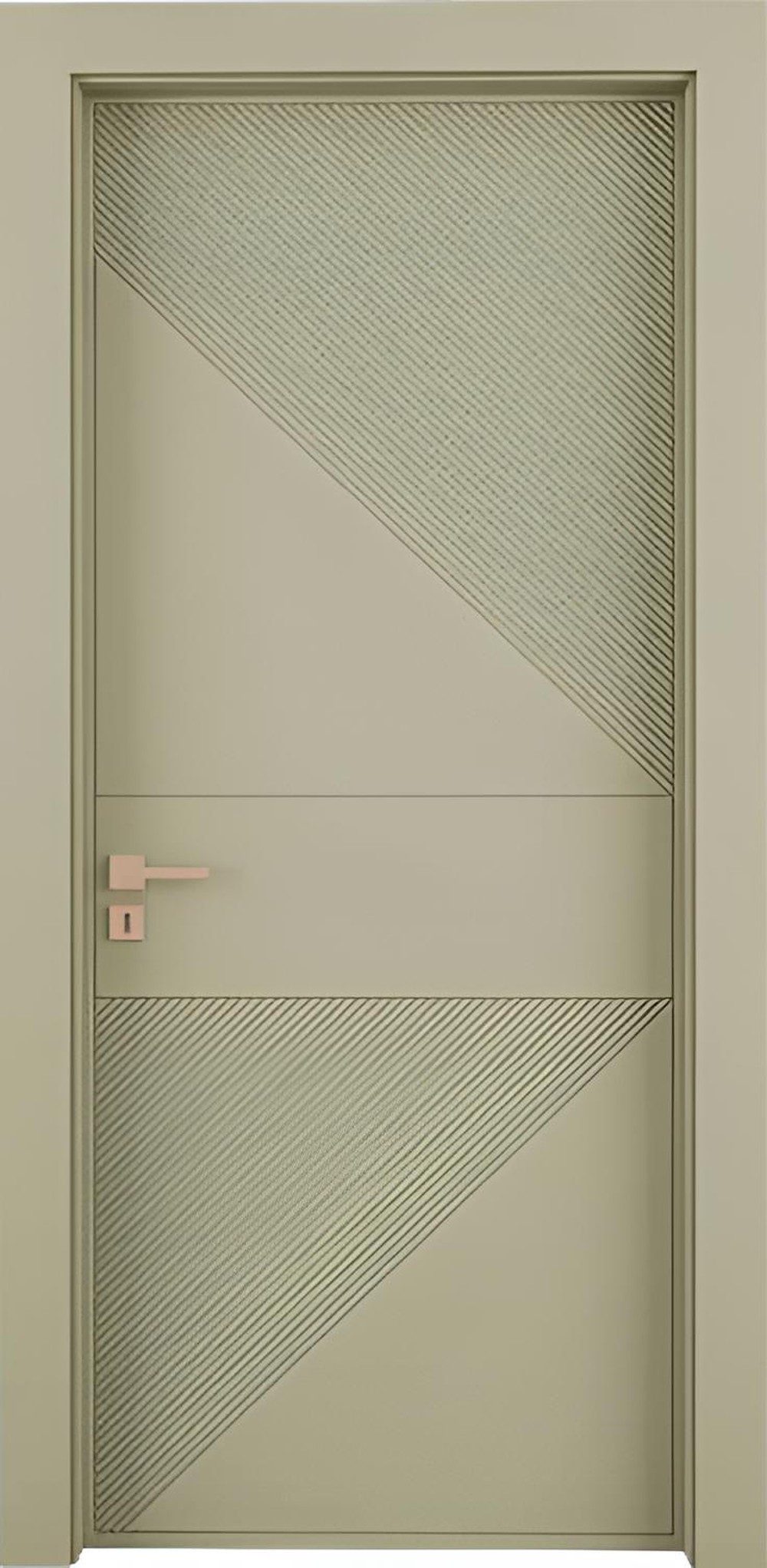 Xlmoebel Zimmertür Stilvolle Beige Haustür für exklusive Wohnungen, Made in Europa