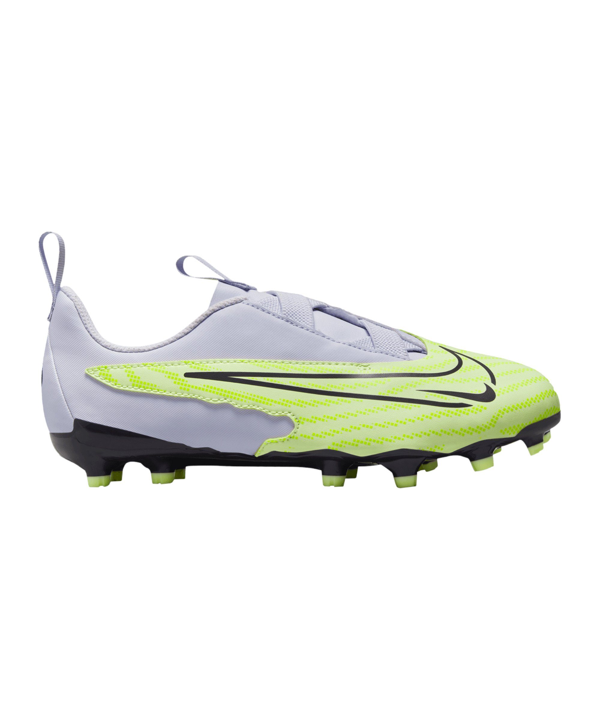 Nike Jr Phantom GX Academy FG/MG Peak Ready Kids Fußballschuh gelbgraurosa