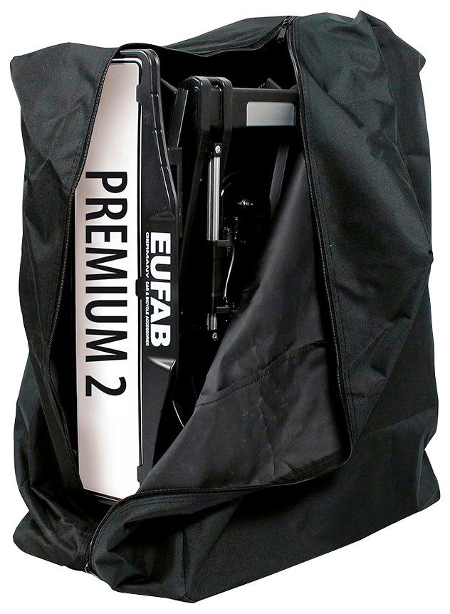 EUFAB Kupplungsfahrradträger PREMIUM 2, für max. 2 Räder, abschließbar