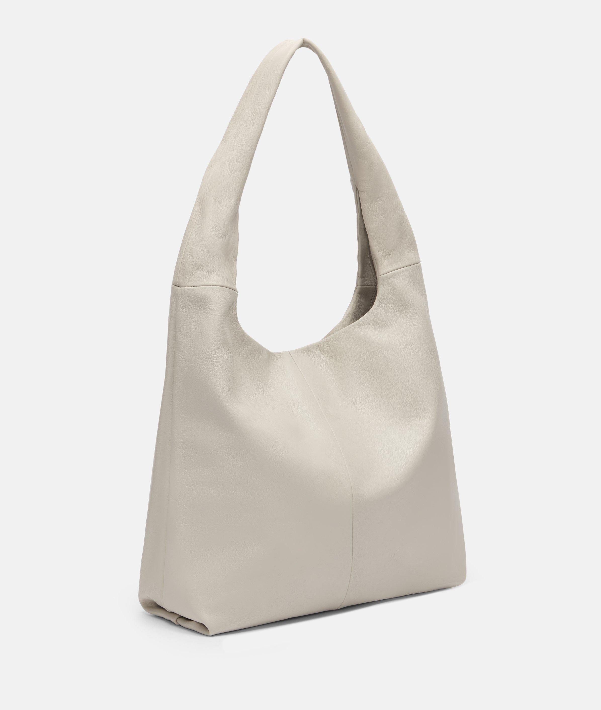 Liebeskind Berlin Schultertasche Mira Hobo L, Große Hobo-Bag aus Leder