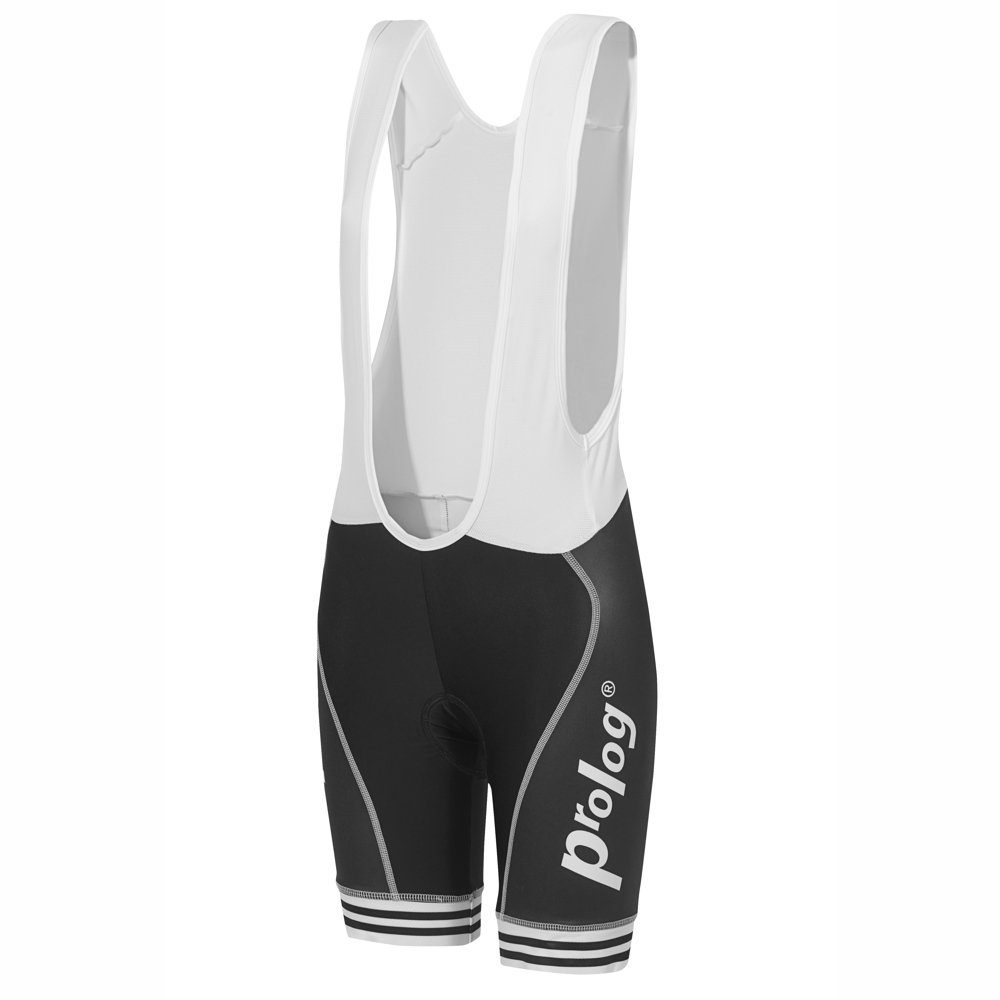 Radmarathon prolog 1-Black“ Damen mit 8 Fahrradhose Träger Netzträger wear Std. „bib cycling kurz Sitzpolster Sitzpolster, luftdurchlässige Bikerhose bequeme und