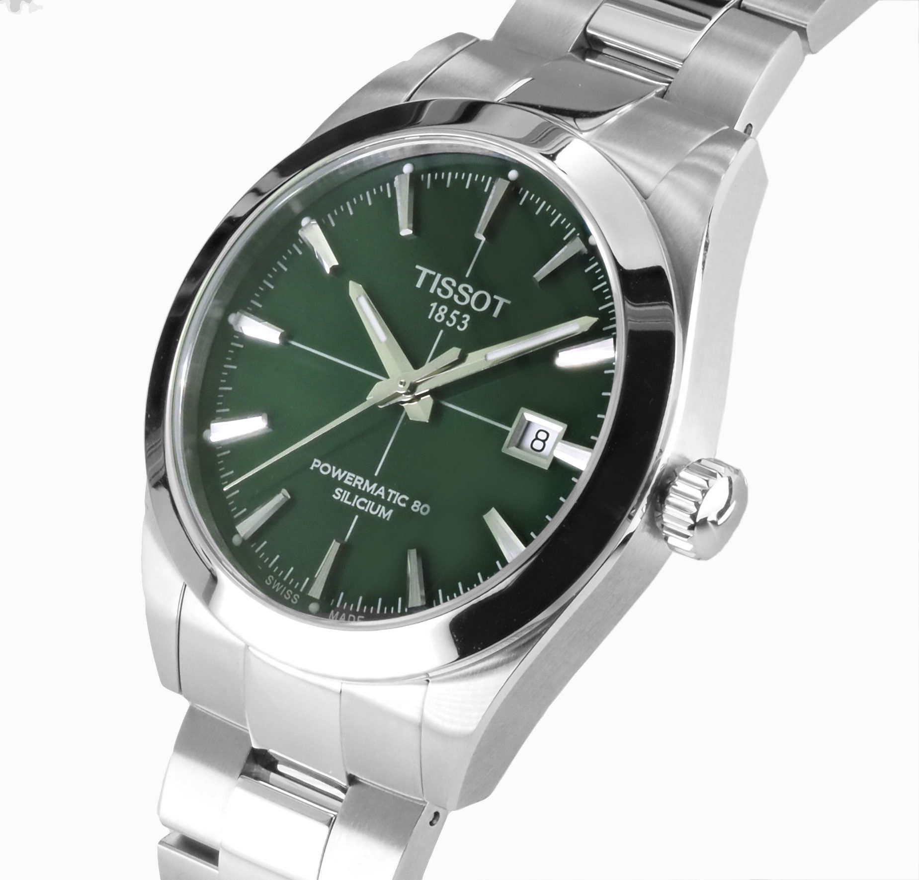 Tissot Automatikuhr Swiss Made Herren Uhr 40 mm Ø T1274071109101 Powermatic 80, Gangreserve 80 Std.