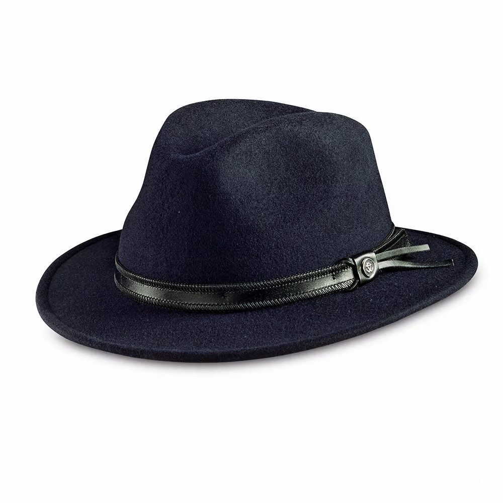 Wegener Outdoorhut Elegantes Lederhutband