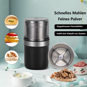 PFCTART Kaffeemühle Elektrisch Coffee Grinder Elektrische Gewürzmühle Kaffemümühle, Nass- und Trockenschleifmaschine