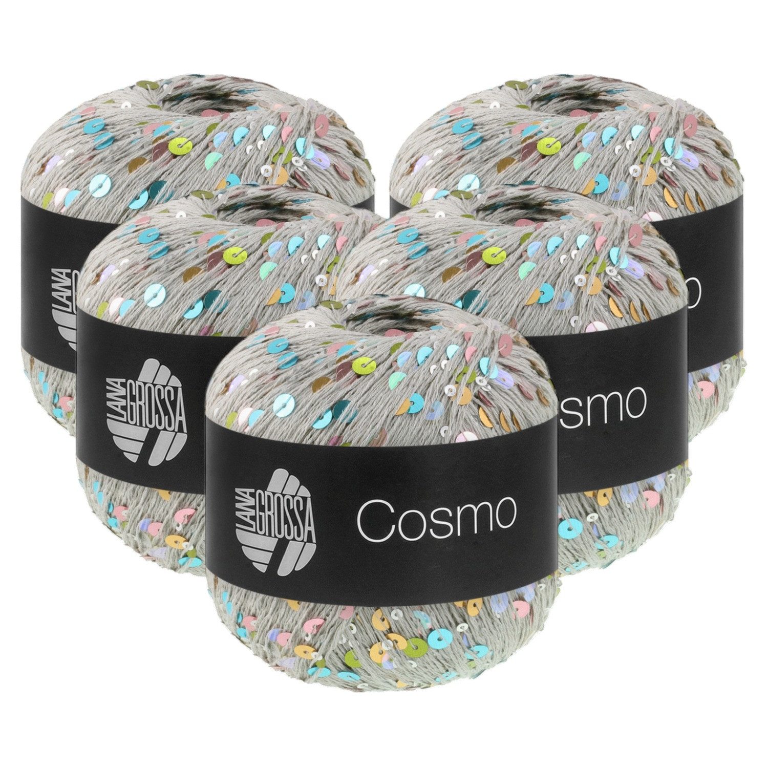 LANA GROSSA 5 x LANA GROSSA COSMO Häkelwolle