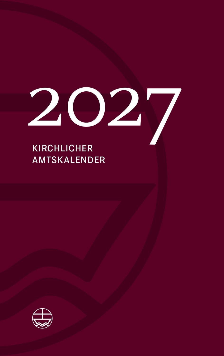 Kirchlicher Amtskalender 2027 – rot / diverse