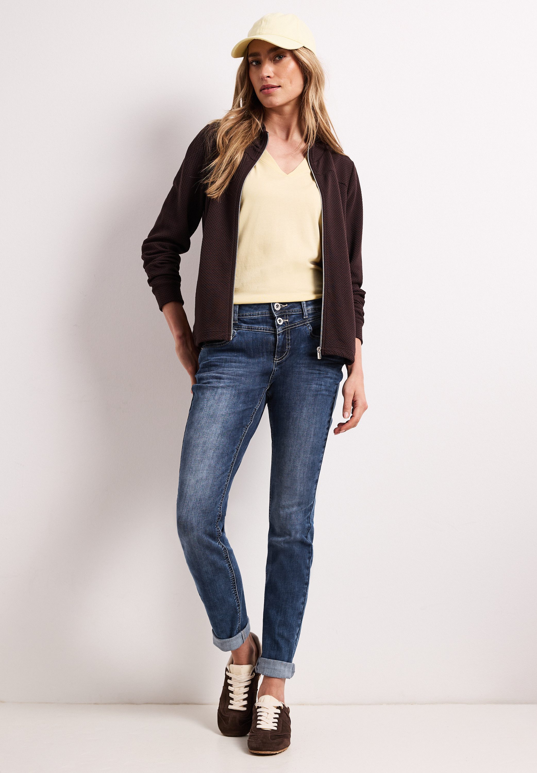 STREET ONE Comfort-fit-Jeans Middle Waist – Bild 4 von 5