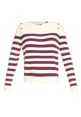 Le Temps Des Cerises Strickpullover FANIA mit angesagtem Streifen-Muster