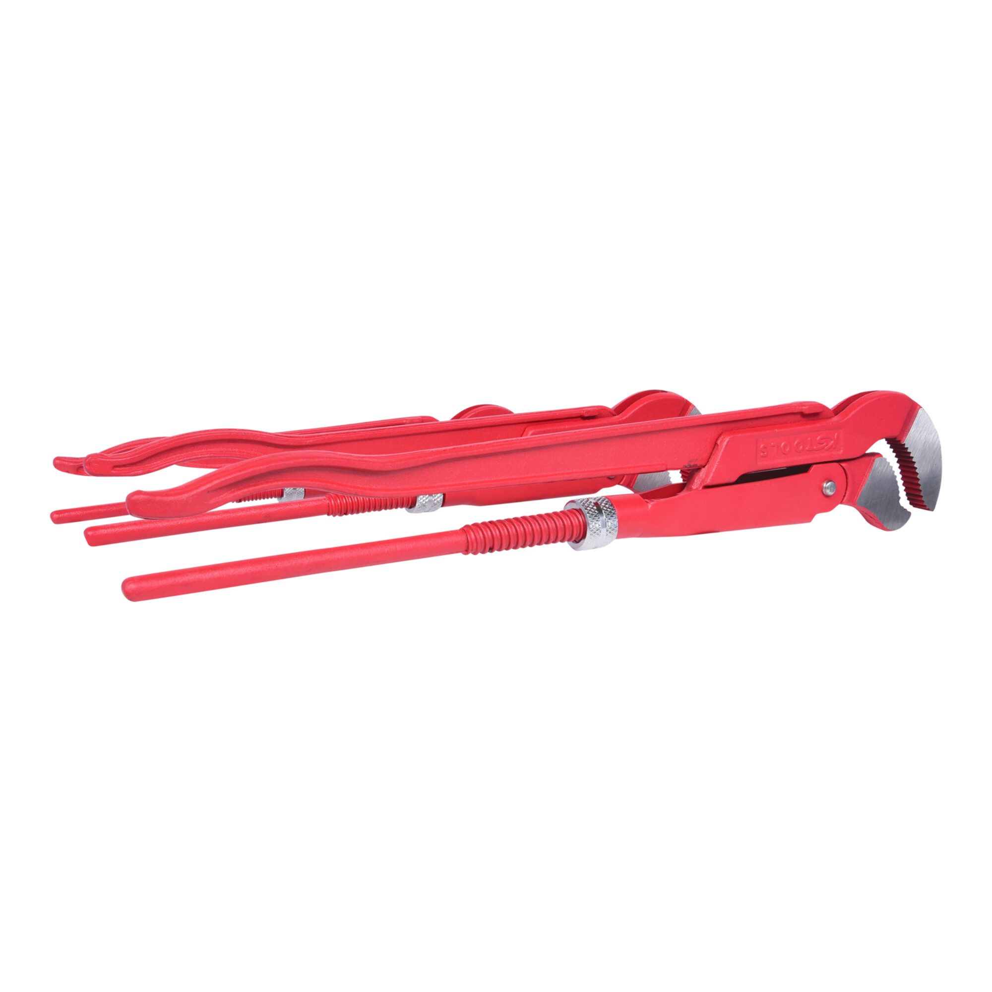 KS Tools Rohrzange KS Tools Eckrohrzangen-Satz, 3-teilig