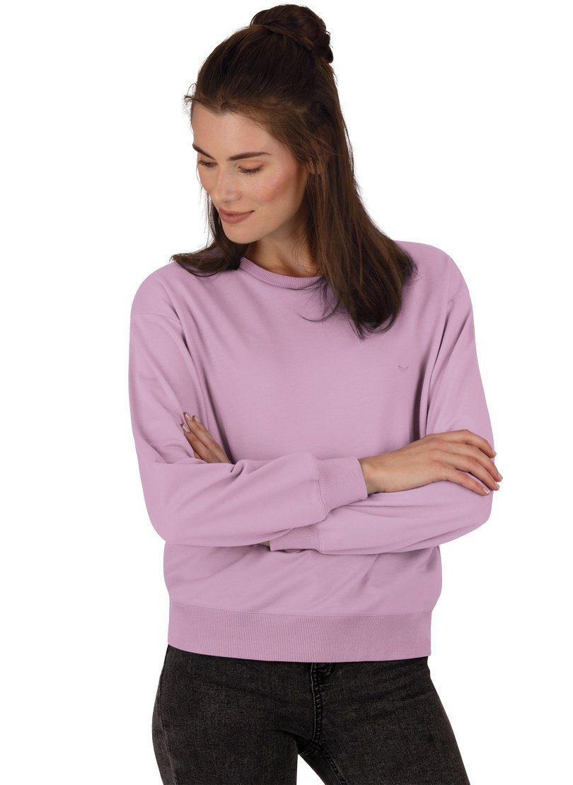 Trigema Sweatshirt TRIGEMA Dünnes Sweatshirt günstig online kaufen