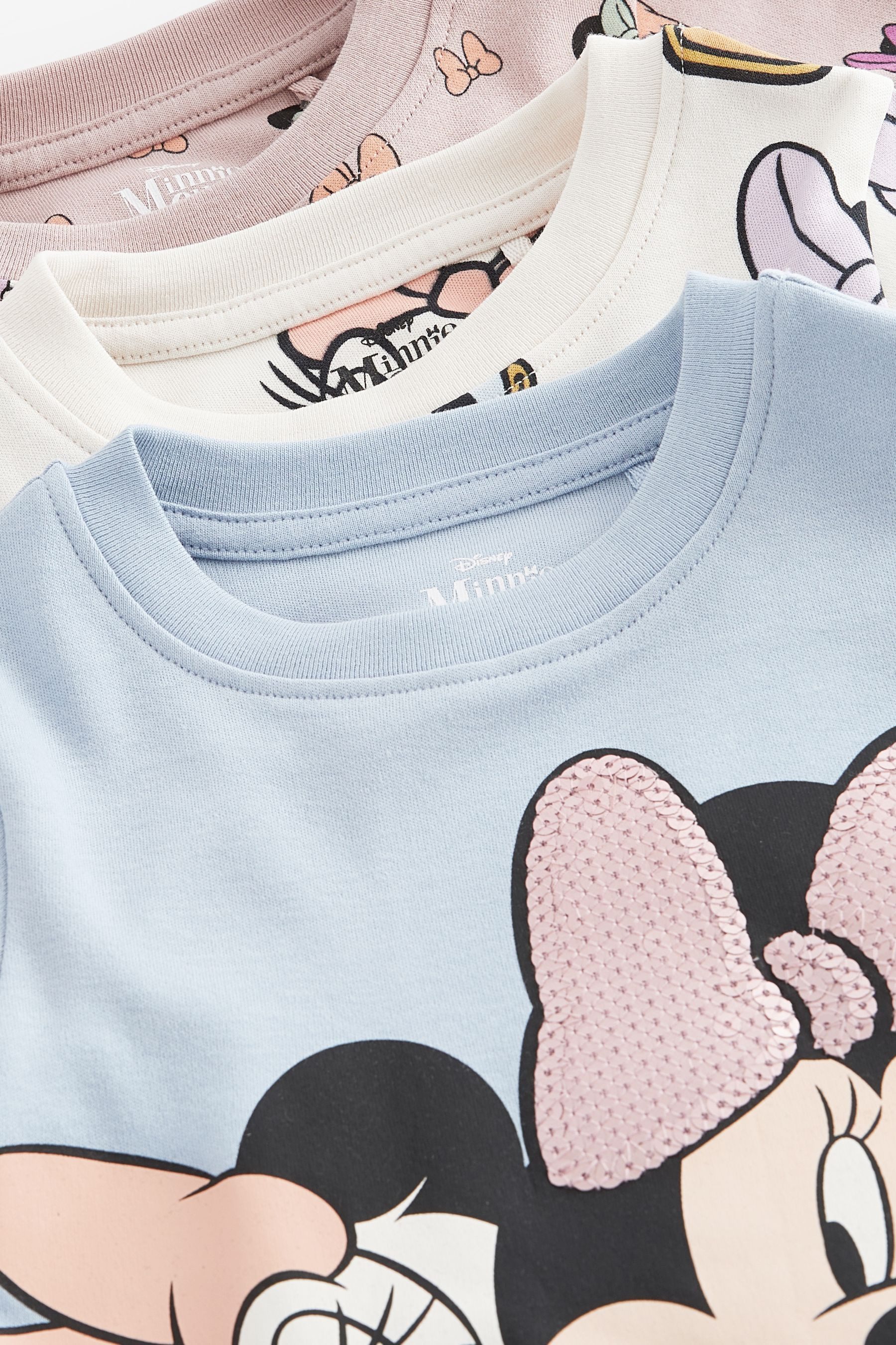 Next Pyjama 3er Pack lizenzierte Schlafanzüge, Minnie Mouse (6 tlg) – Bild 2 von 5