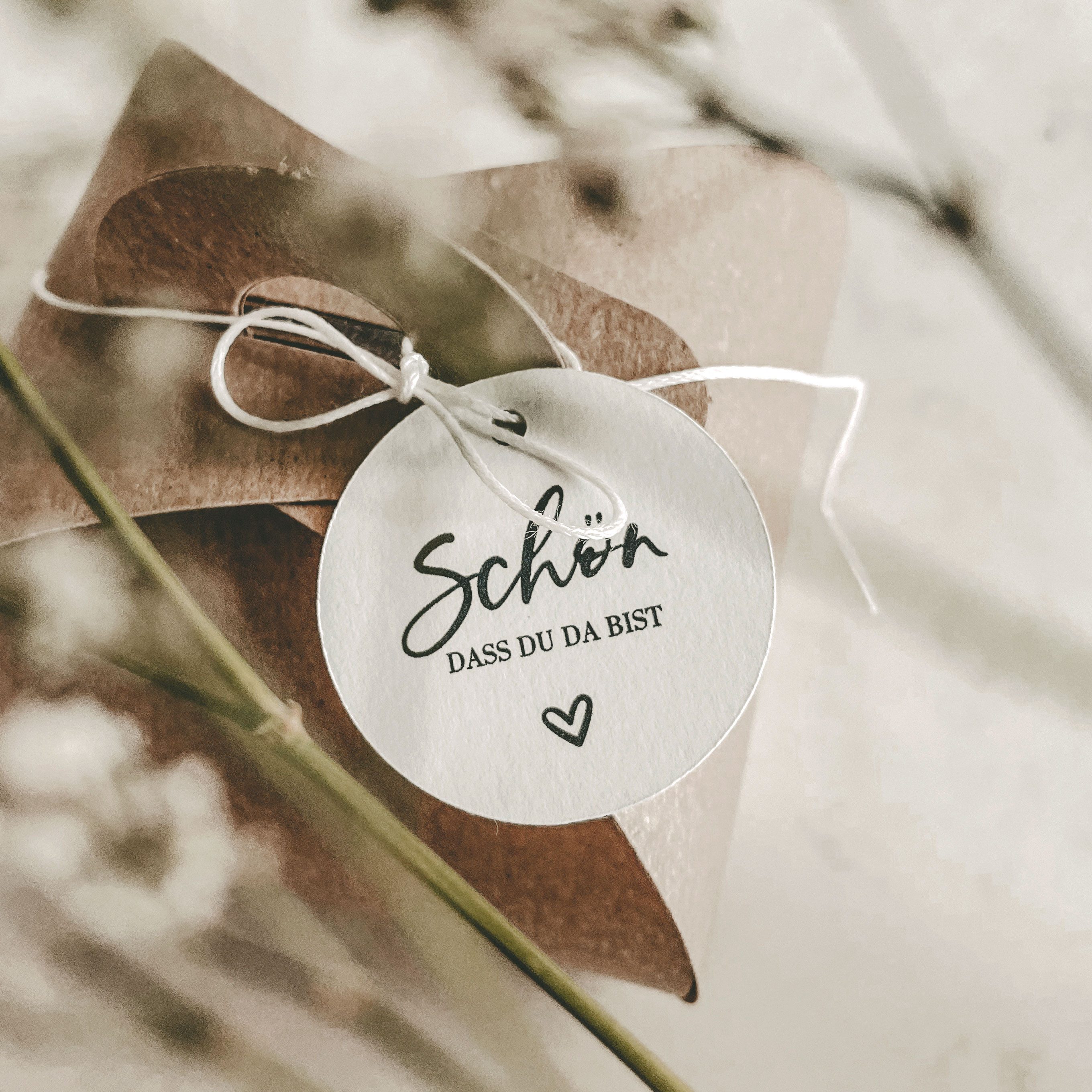 NORDEULE Dekohänger Schön dass du da günstig online kaufen