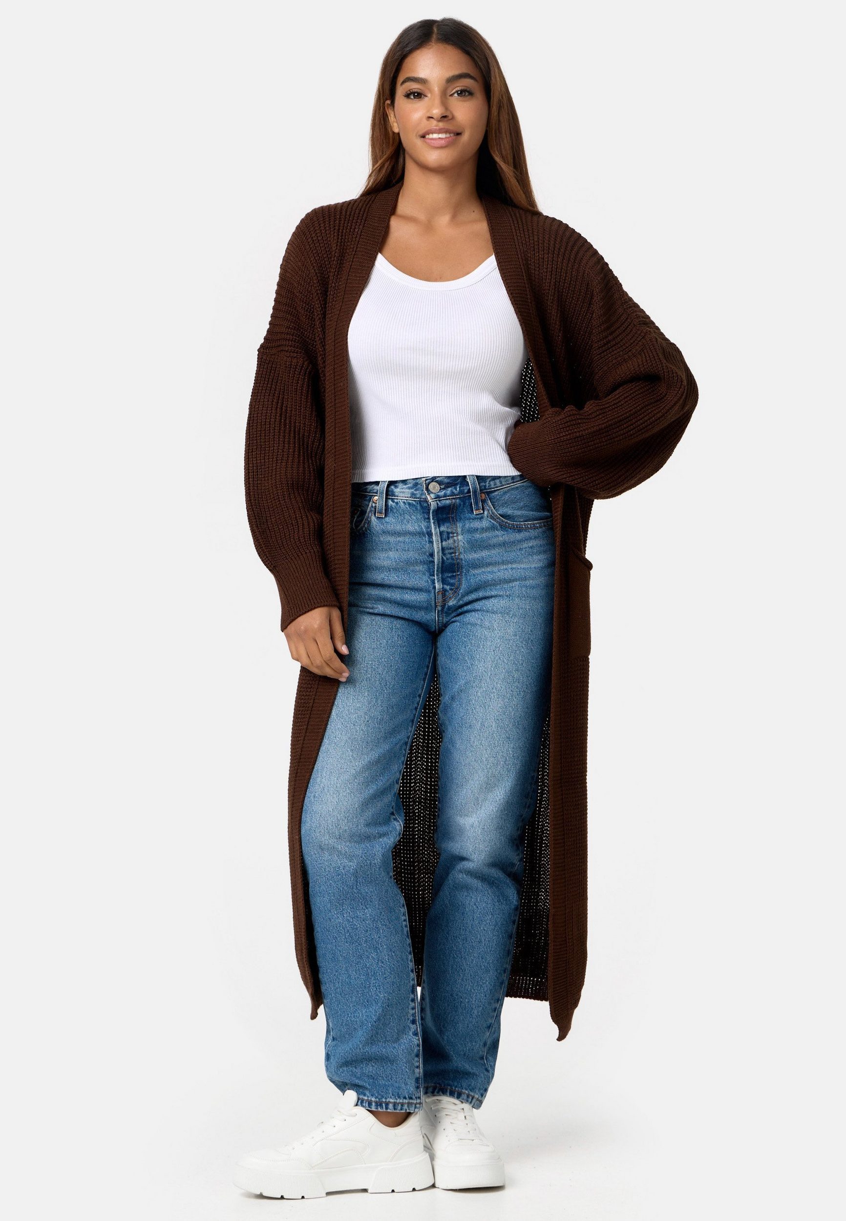 Worldclassca Longstrickjacke Worldclassca Strickjacke Cardigan Strickmantel günstig online kaufen