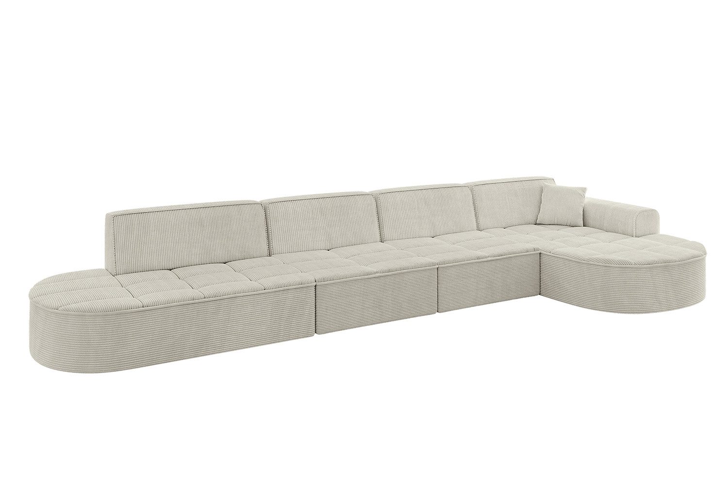 ALTDECOR Ecksofa TARO-L3, Sofa Praktische Bequeme Funktionsecke Couch L-Form Eckcouch, Corner Sofa L-Form Vielseitige Sofa Wohnlandschaft Wohnzimmer