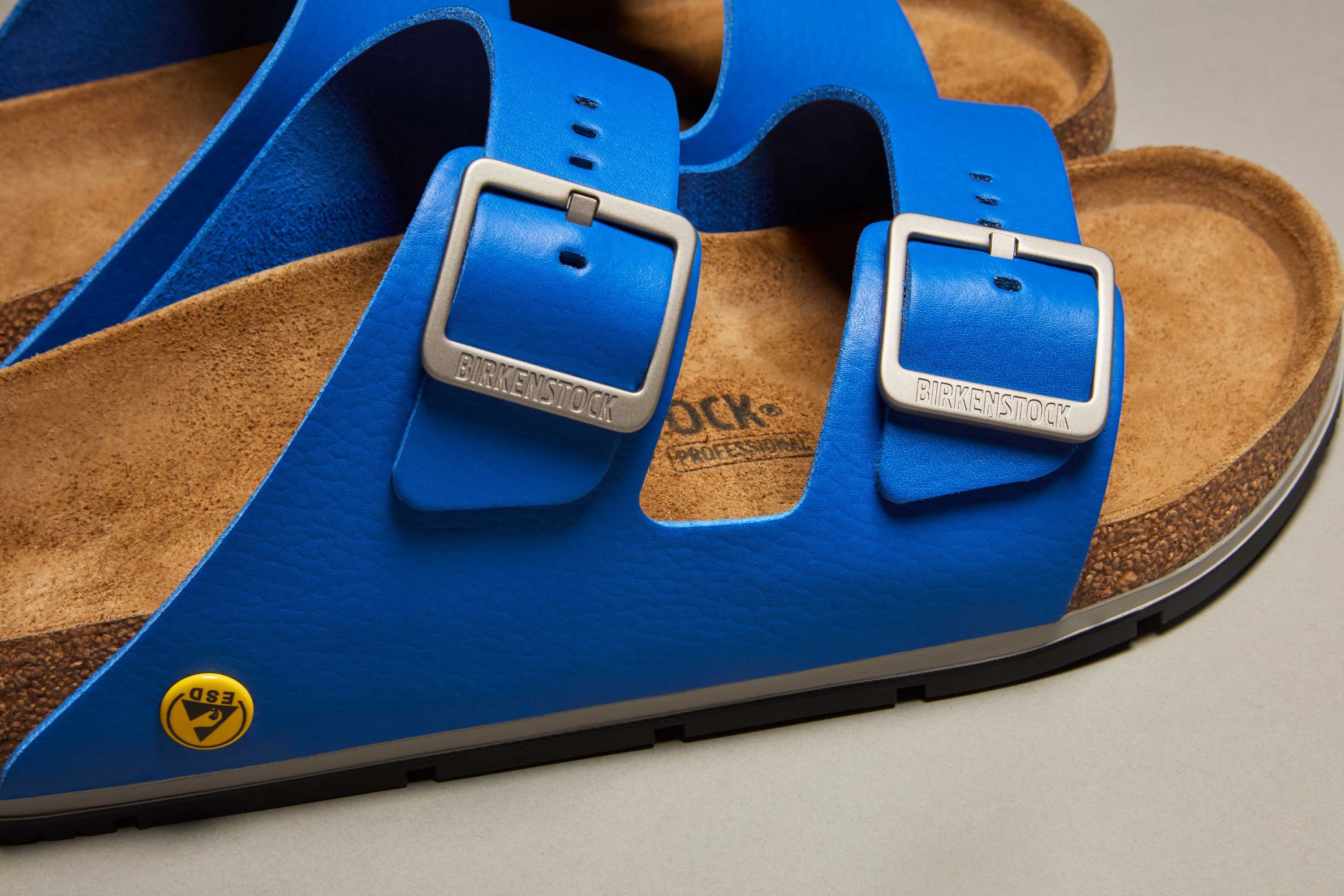 Birkenstock ARIZONA PRO ESD Pantolette Antistatisch mit rutschfester Laufsohle und verstellbaren Schnallen – Bild 4 von 5