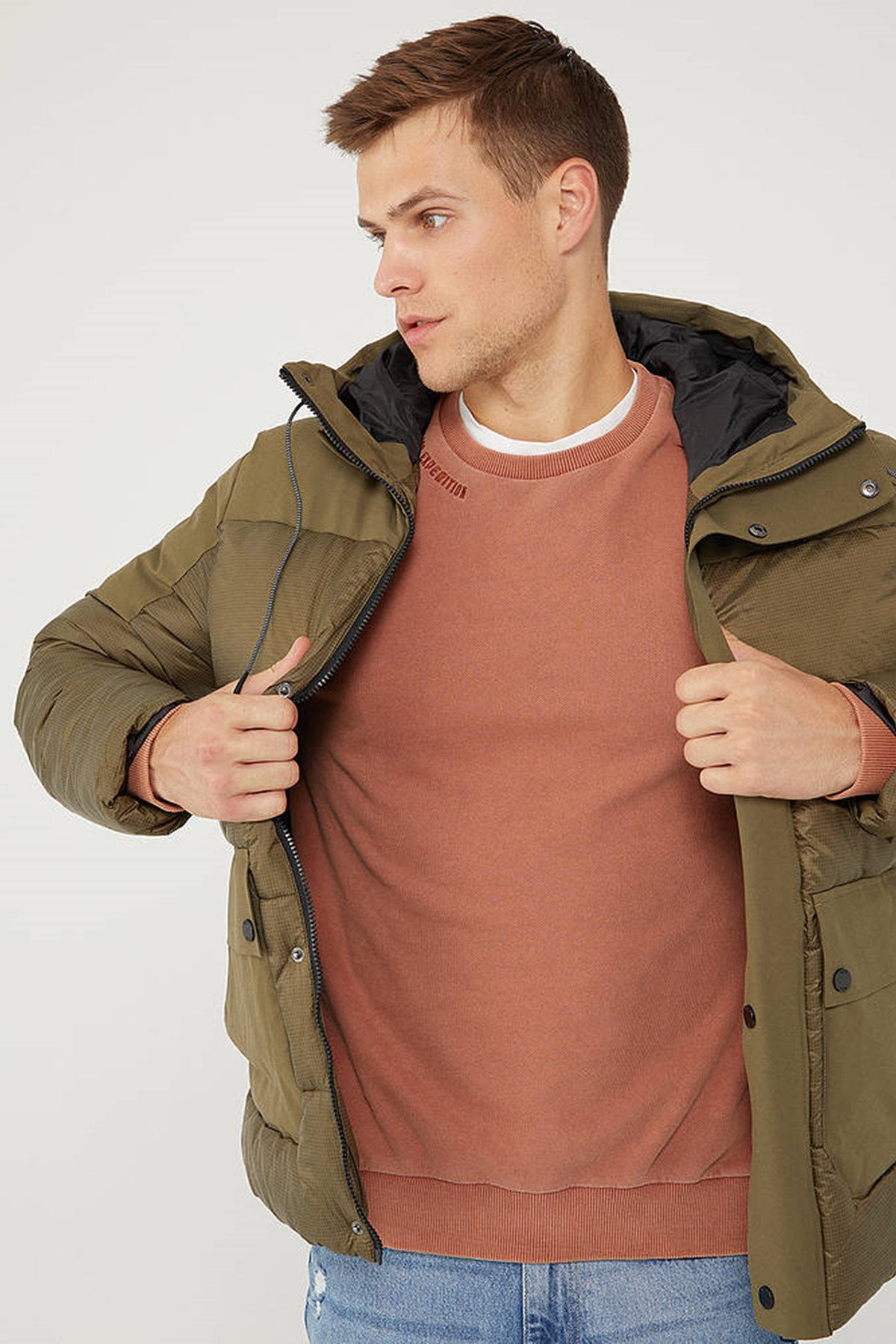 Mavi Kurzjacke Bomberjacke in Unifarbe