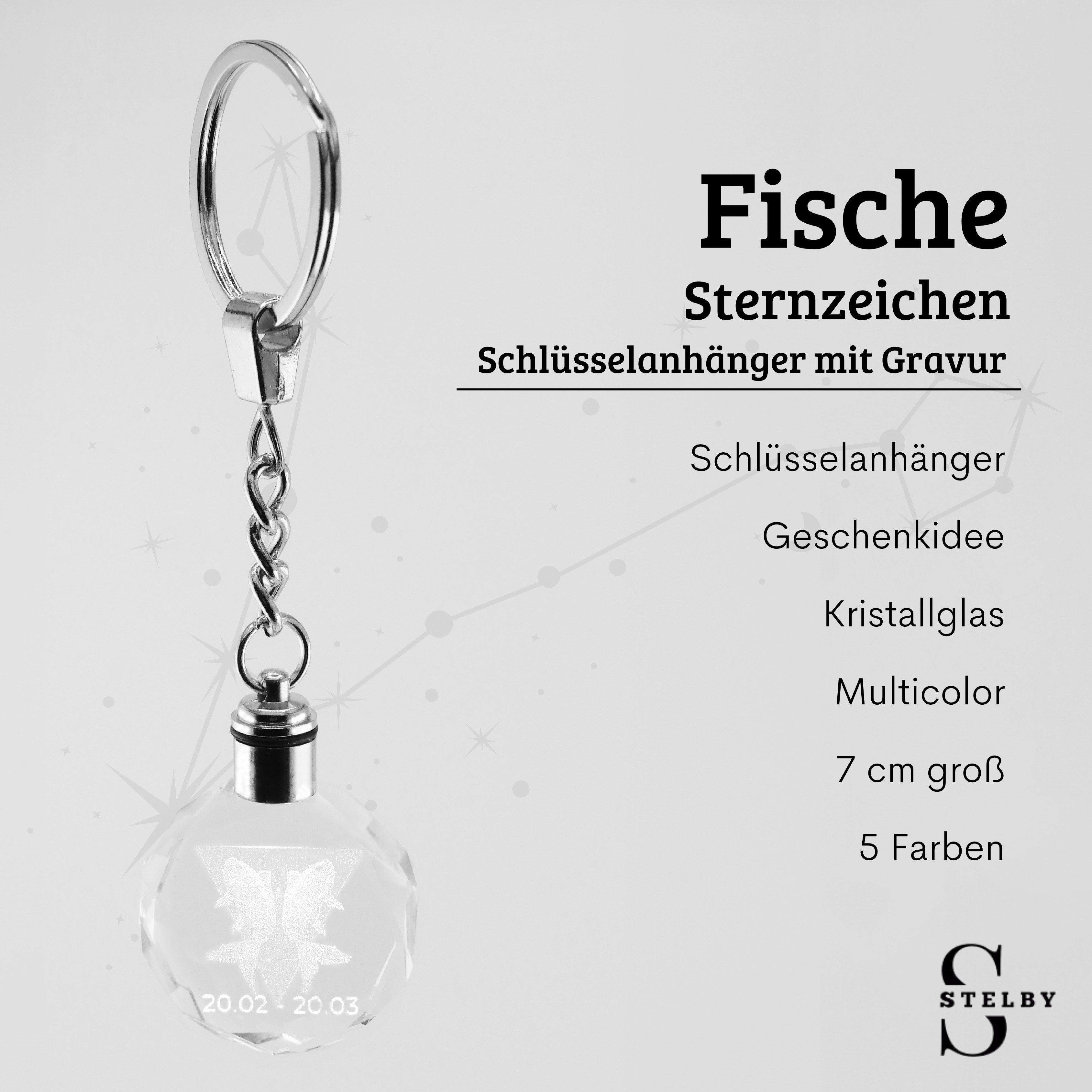 Stelby Schlüsselanhänger Schütze Sternzeichen Schlüsselanhänger Multicolor günstig online kaufen