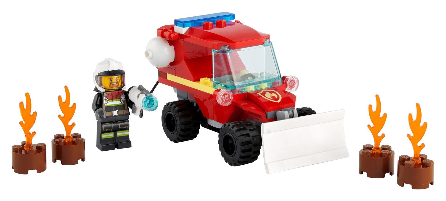 City 60279 Mini-Löschfahrzeug Spielbausteine