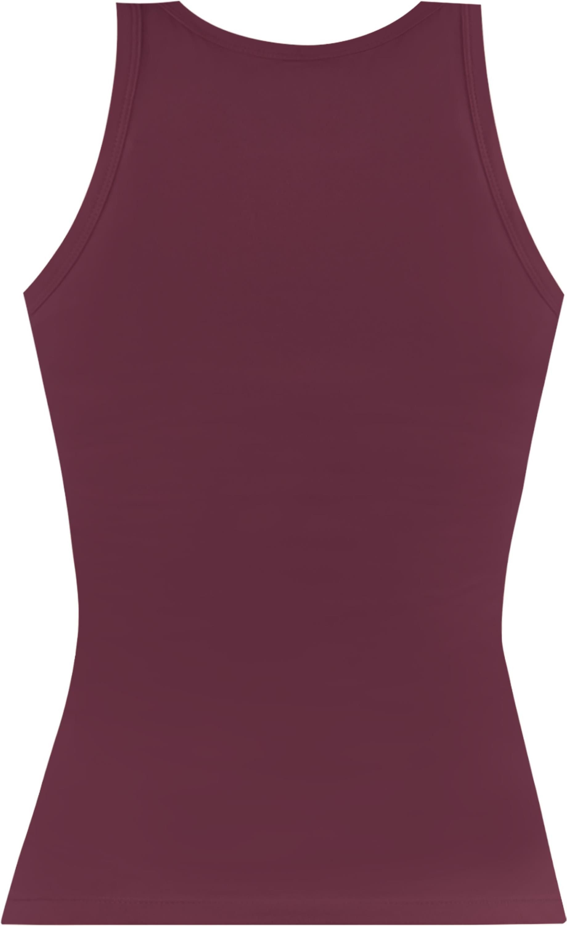 Janice Tanktop 2 x Damen Top hochgeschlossen Nauta Trägertop aus Baumwolle