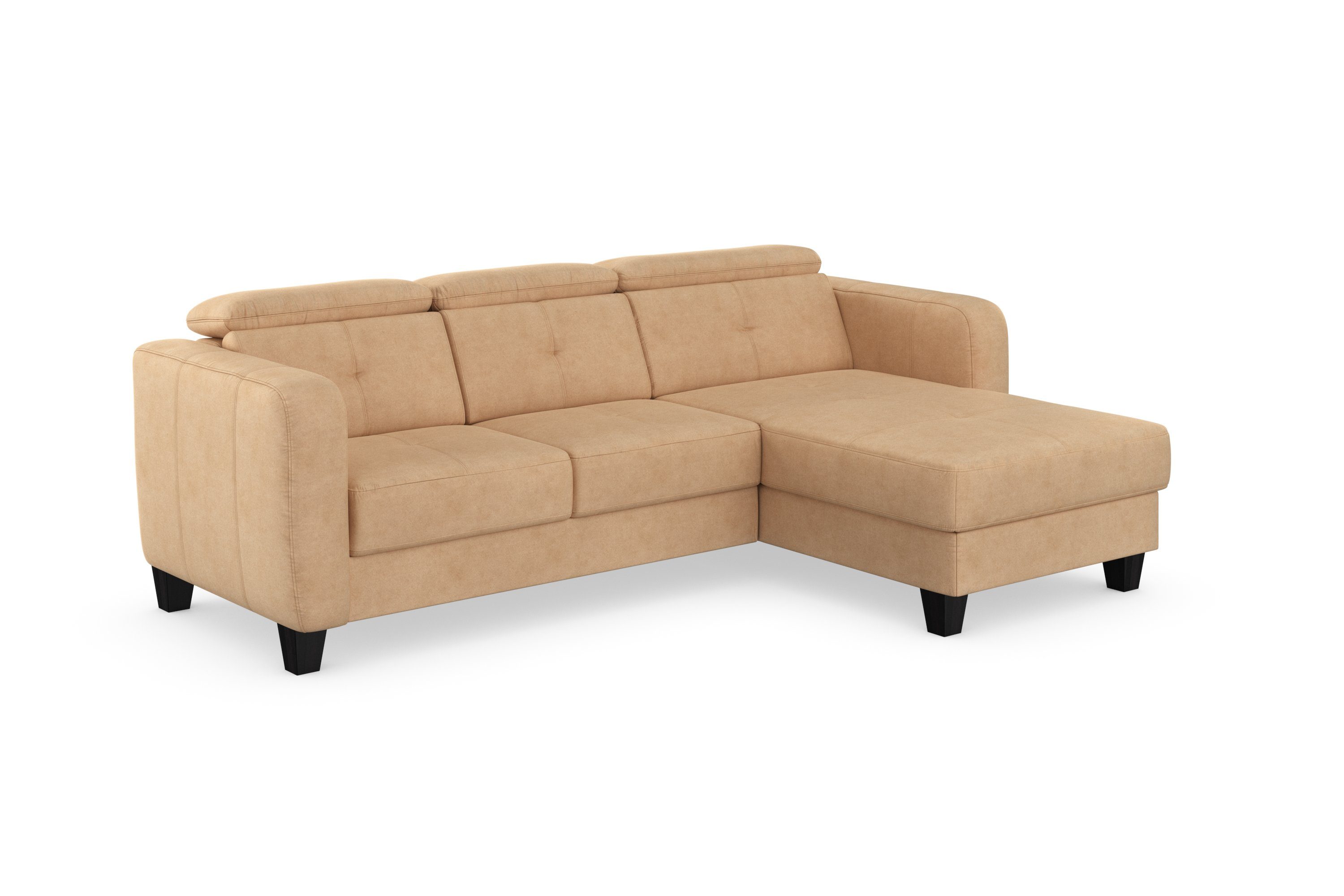 Ecksofa sit&more Belluci, inklusive wahlweise Bettkasten Bettfunktion Federkern, und mit