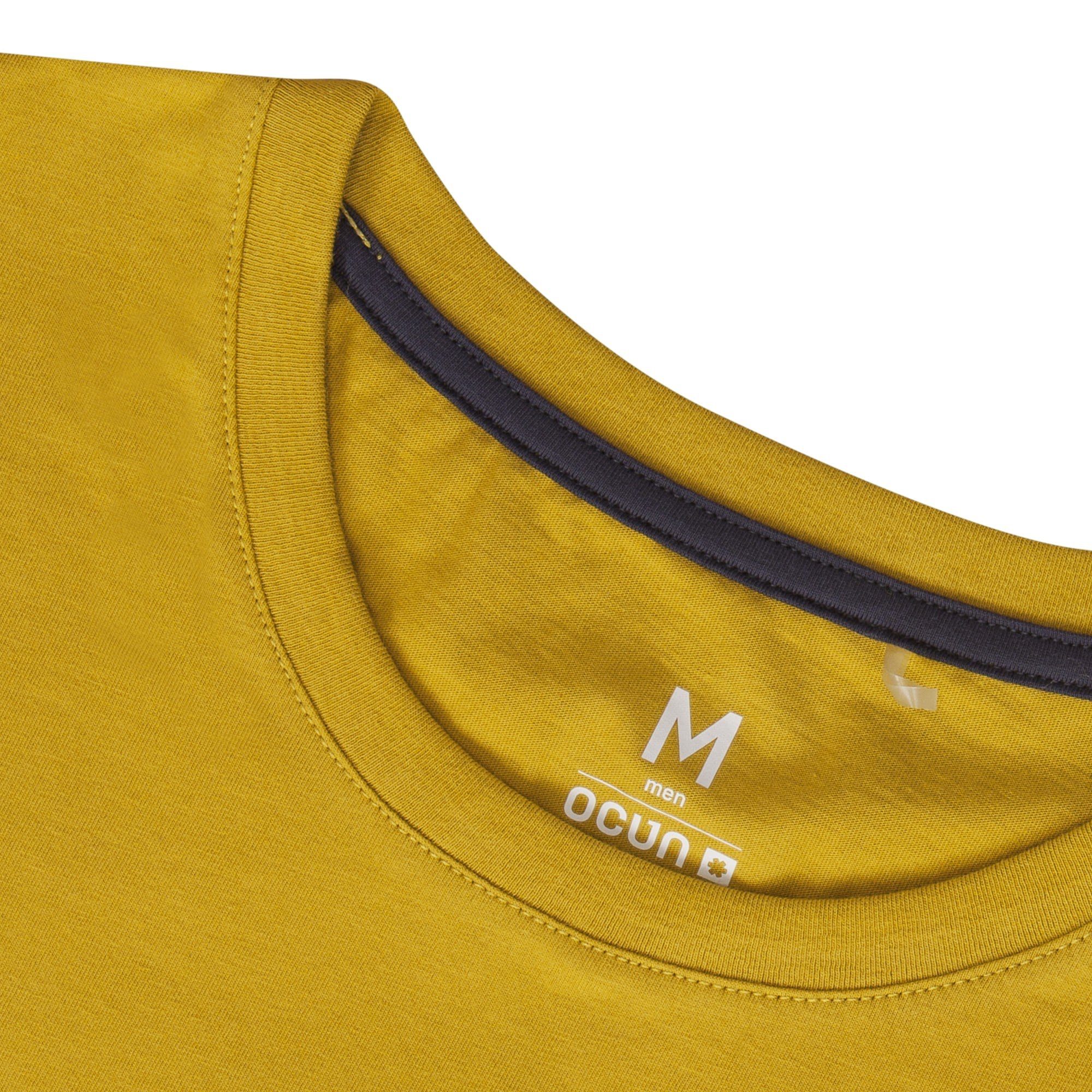 M Ocun Brown Yellow King Herren Classic T Antique Kurzarm-Shirt Ocun T-Shirt