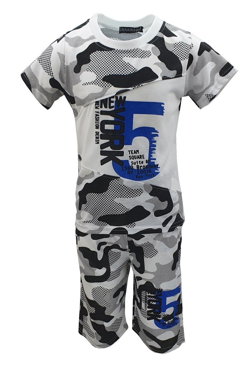 Fashion Boy T-Shirt & Shorts Jungen Sommerset, T-Shirt + Shorts, JS375