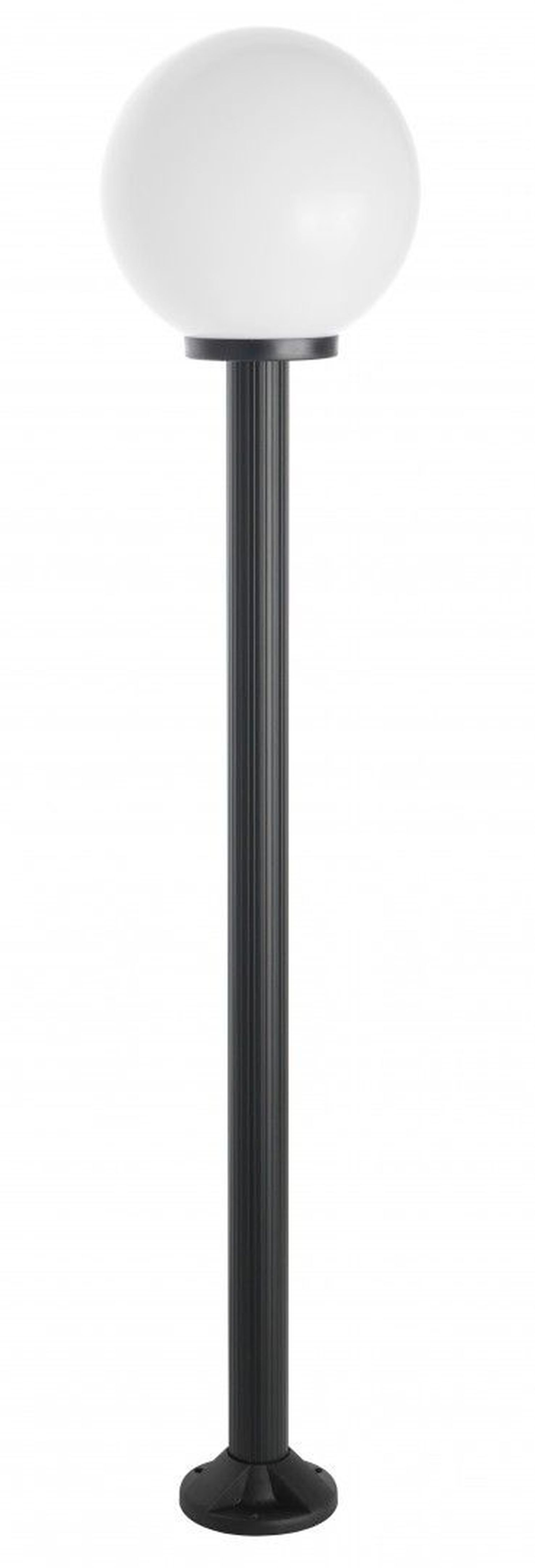 Licht-Erlebnisse Außen-Stehlampe NINETTE, ohne Leuchtmittel, E27 180 cm rund Kugelschirm Vintage