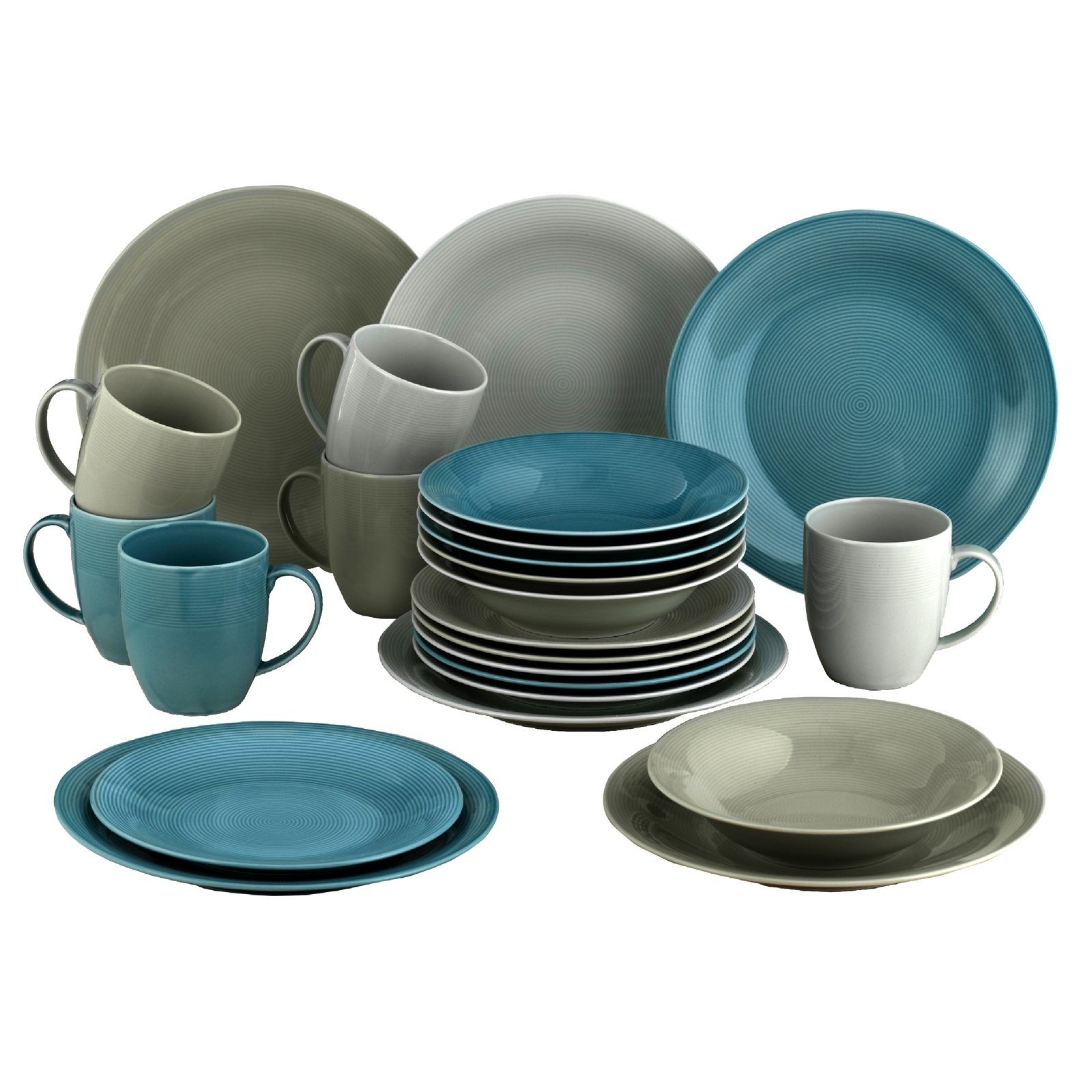 HTI-Living Kombiservice Kombiservice 24-tlg. Mira (24-tlg), Porzellan. € 89,59