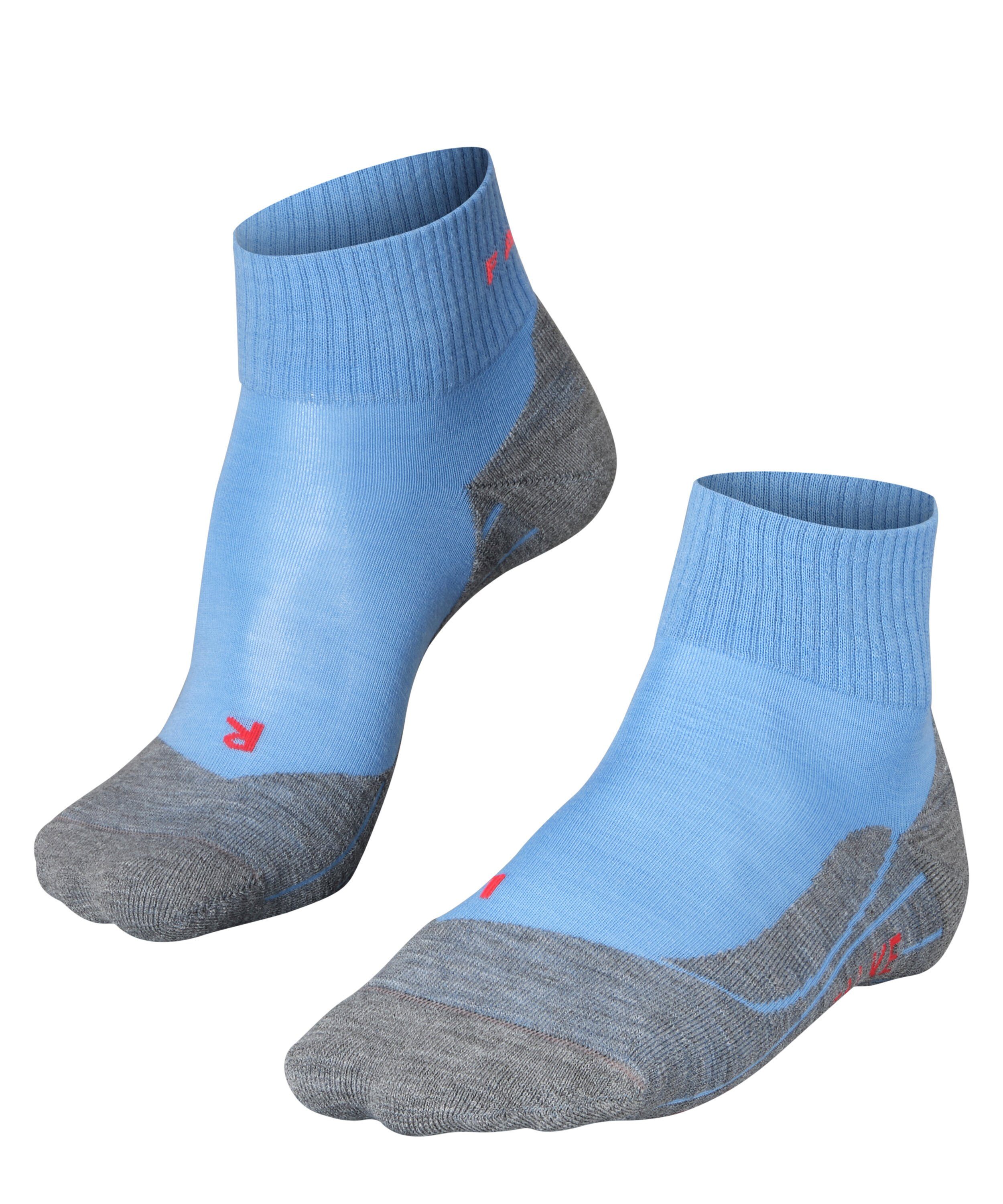 TK5 (6545) Wander Freizeitwanderungen bequem und Short Leicht blue (1-Paar) note für Wandersocken FALKE