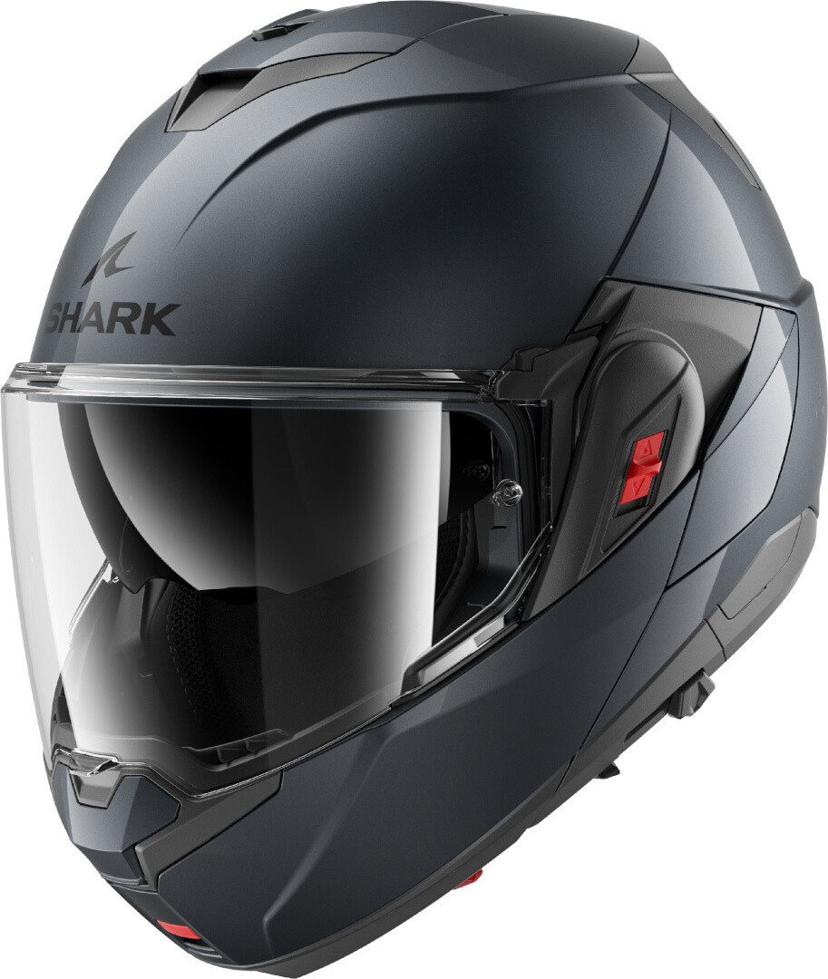 Shark Motorradhelm Oxo Blank Klapphelm, Visier