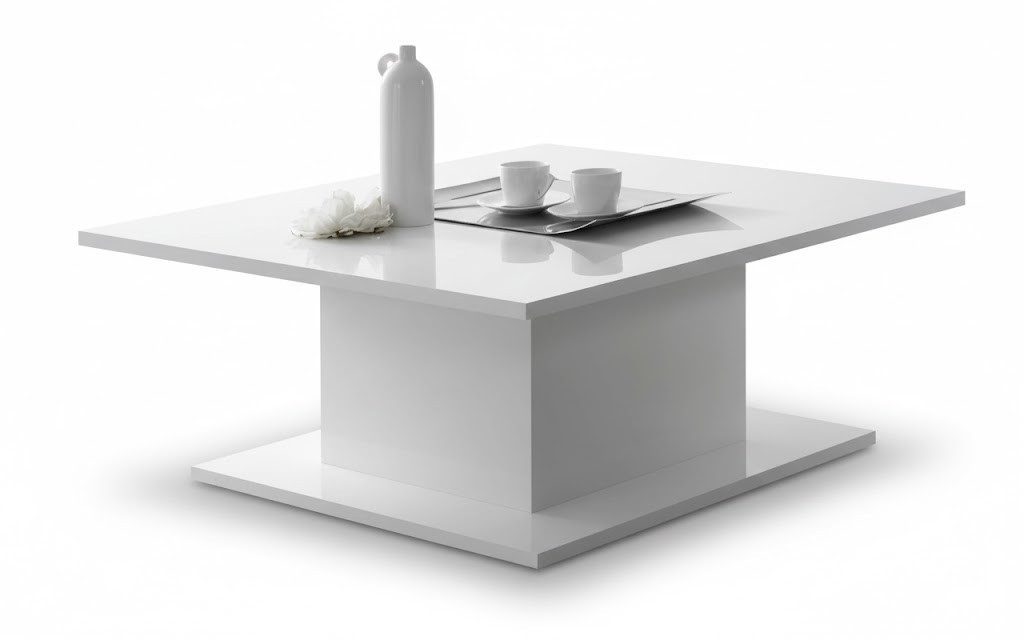 JVmoebel Couchtisch Couchtisch Sofatisch Wohnzimmertisch Hochglanz Weiß Rechteckig Sofort (1-St), Made in Europa