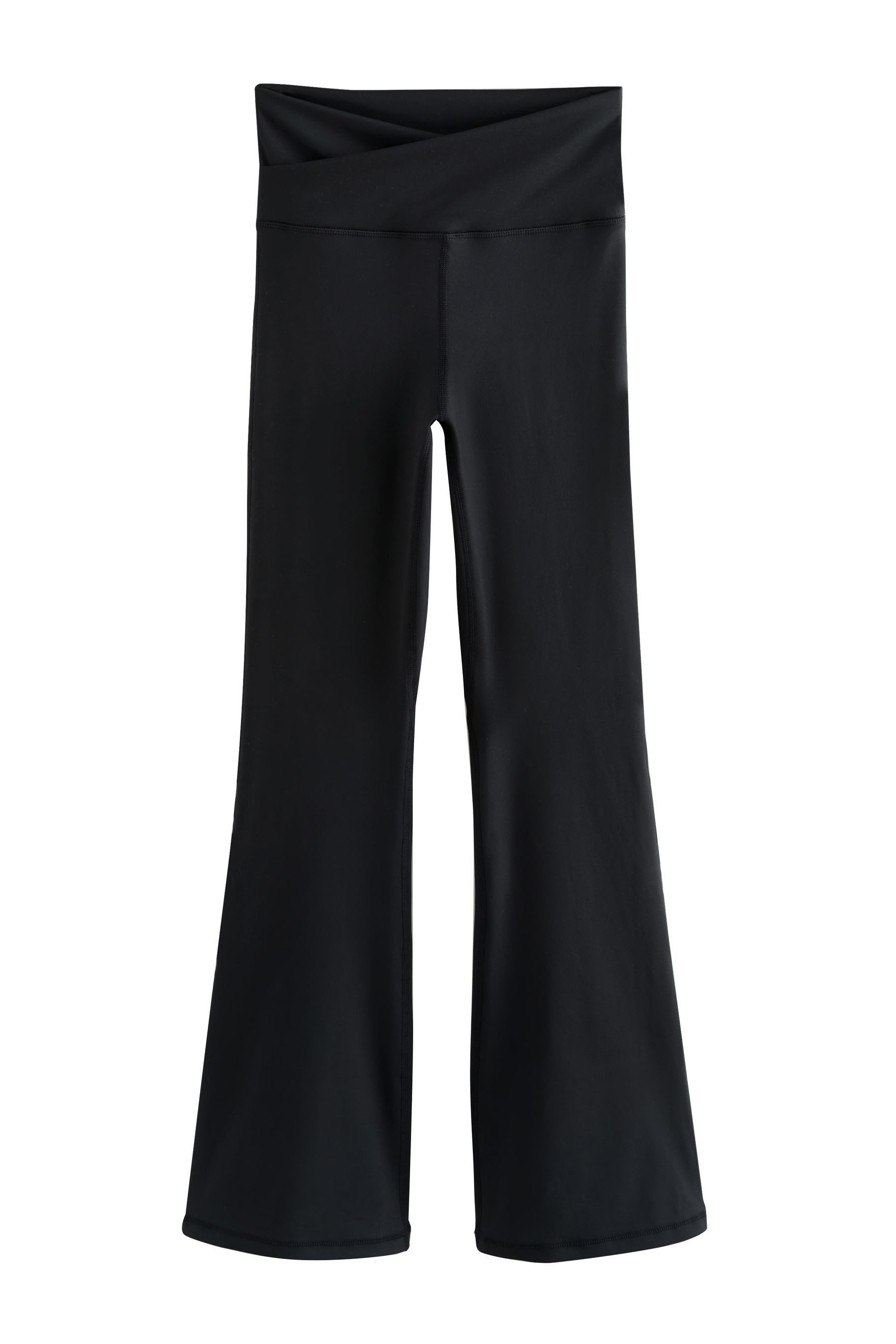 Funktionsleggings Active Balance Leggings mit Wickelfront und Schlag