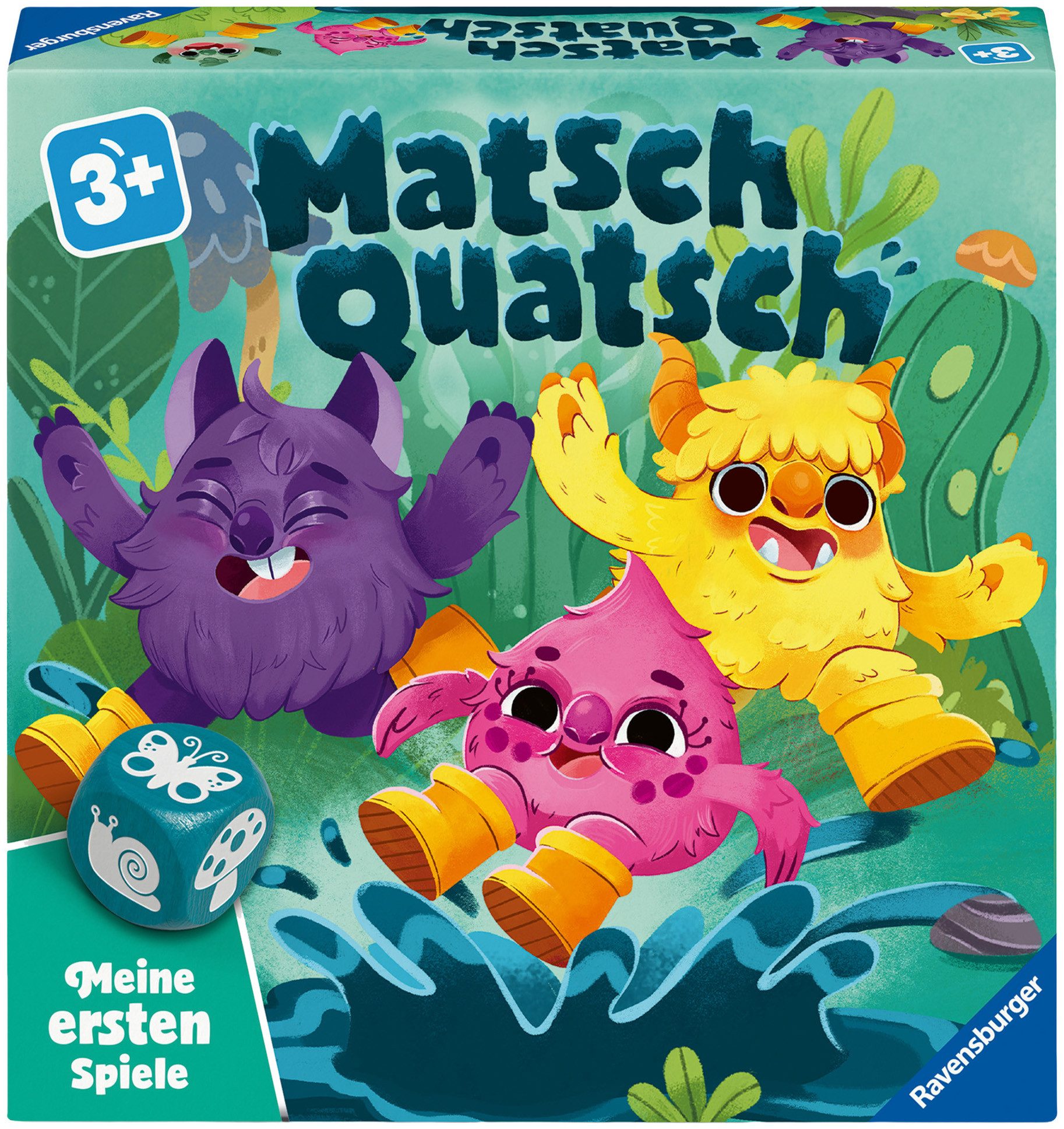 Ravensburger Spiel Matsch Quatsch, Kinderspiel, Made in Europe
