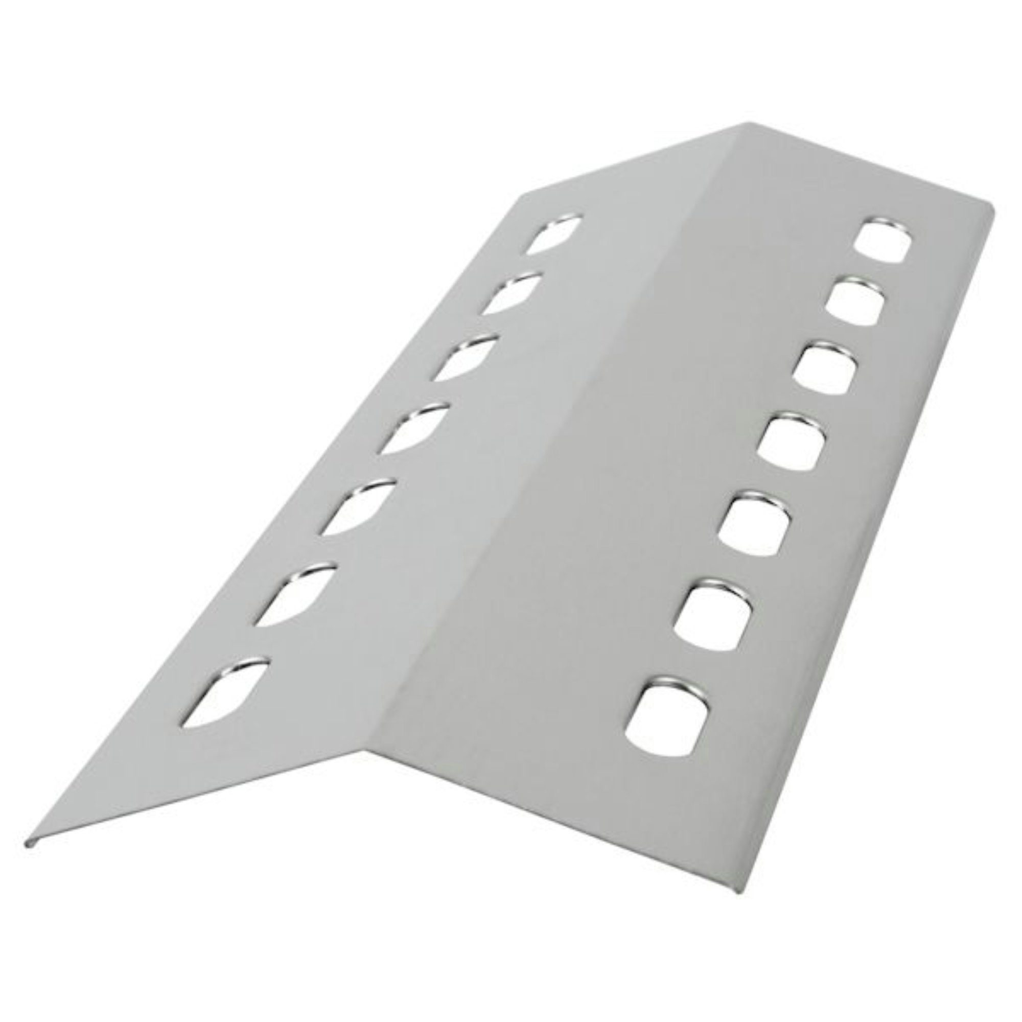 BBQ-Toro Grillerweiterung Edelstahl Brennerabdeckung für Gasgrill, 41 x 14 cm