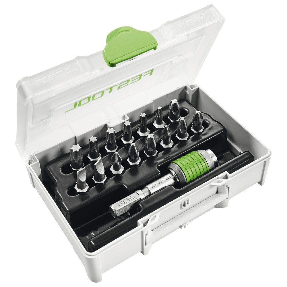 FESTOOL Bit-Set Bit-Sortiment SYS3 XXS CE-MX BHS 60