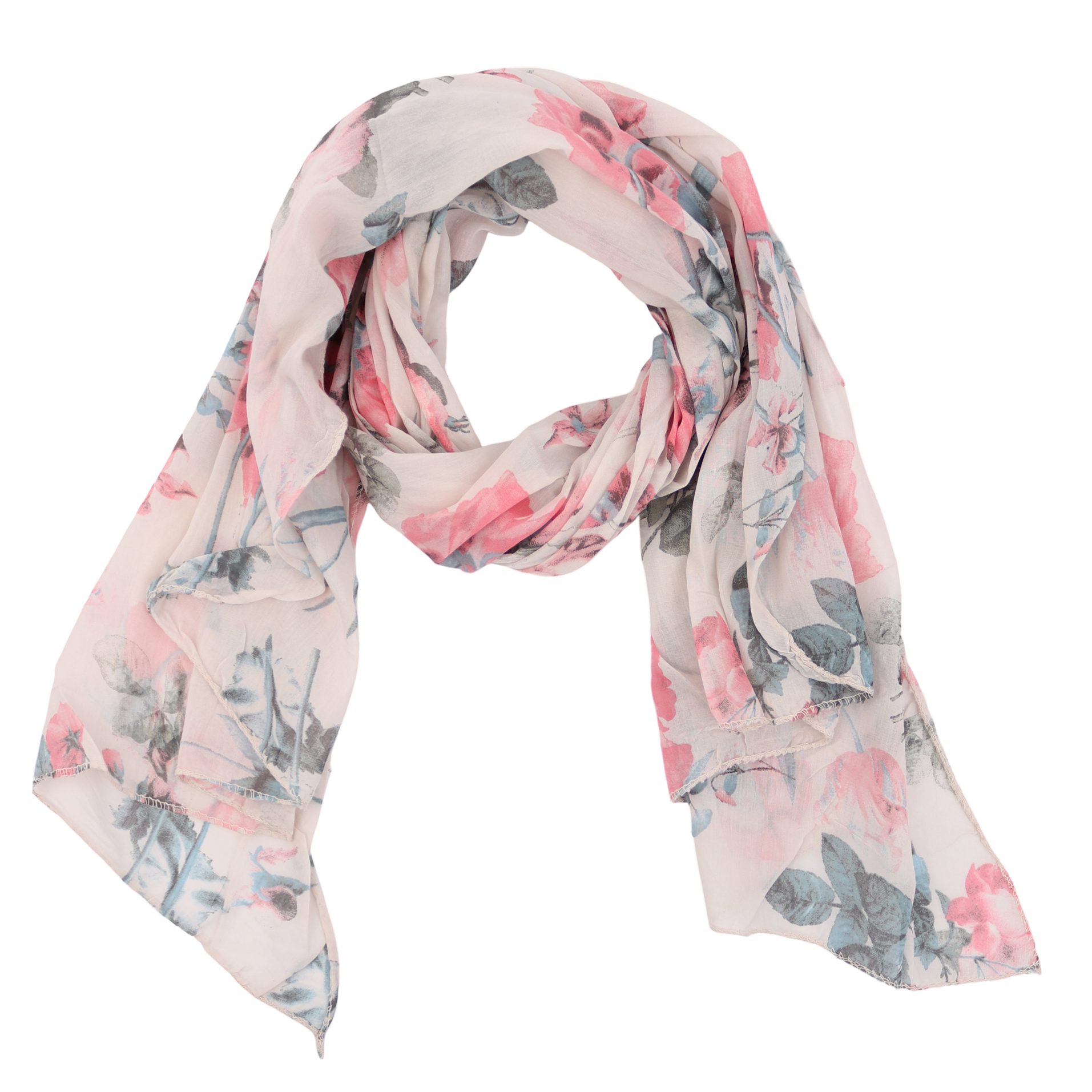 MIRROSI Modeschal Asymmetrischer Schal, Made in Italy 20% Seide 80% Baumwol günstig online kaufen