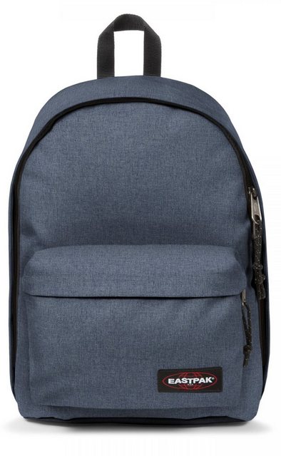 Eastpak Laptoprucksack »OUT OF OFFICE, Crafty Jeans«, enthält recyceltes Material (Global Recycled Standard)