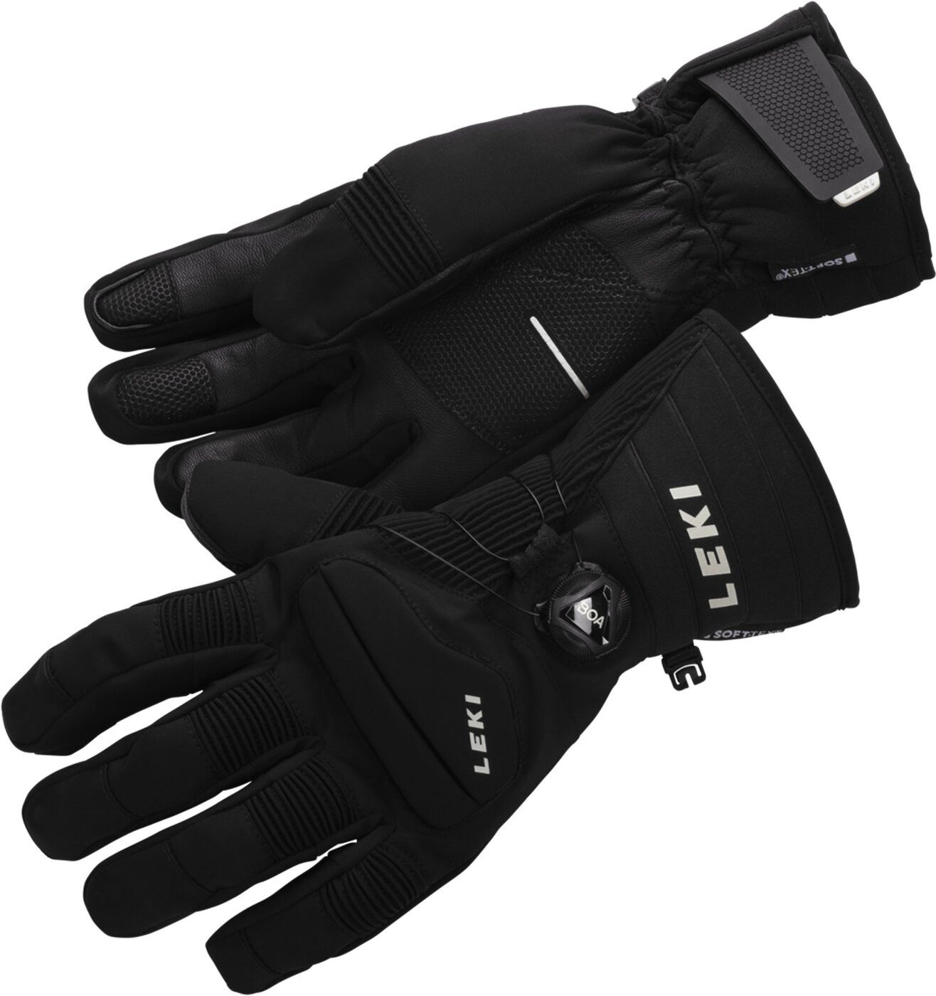 Leki Skihandschuhe HS Progressive Tune S Boa mf t SCHWARZ