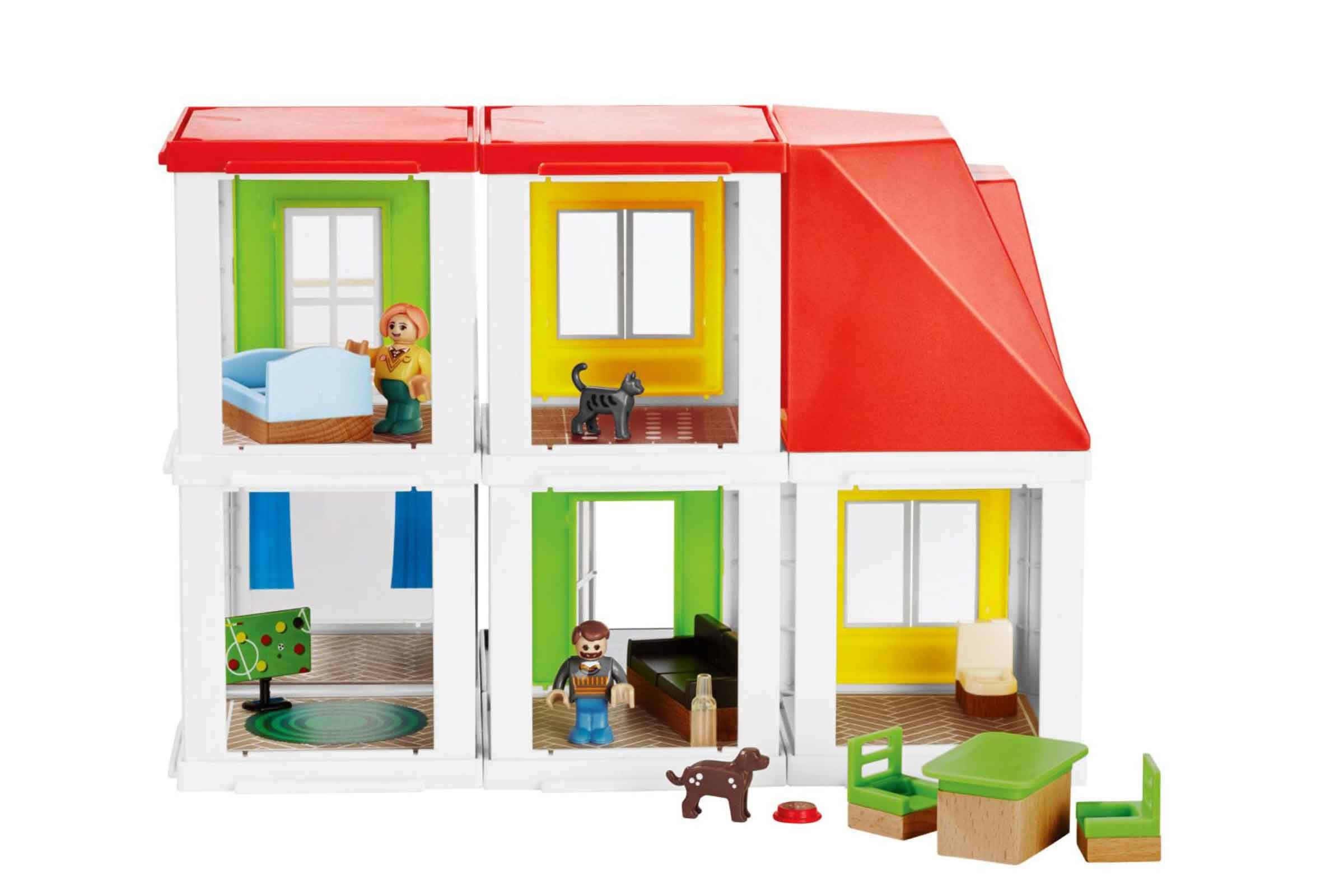 Playtive Spielhaus Playtive Junior Wohnhaus für Kinder Spielzeug Haus Spaß