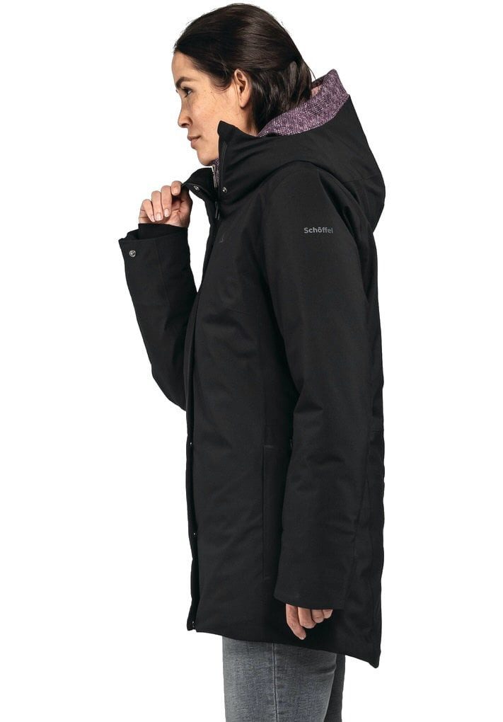Schöffel Winterjacke Heat Cambria (Intellitex Heat Technologie) schwarz Damen