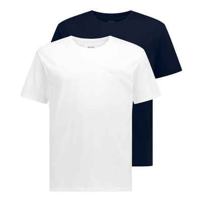 BOSS Unterziehshirt 2er P T-Shirt RN (2-St., 1 x Shirt in weiß, 1 x Shirt in schwarz) mit Rundhalsausschnitt