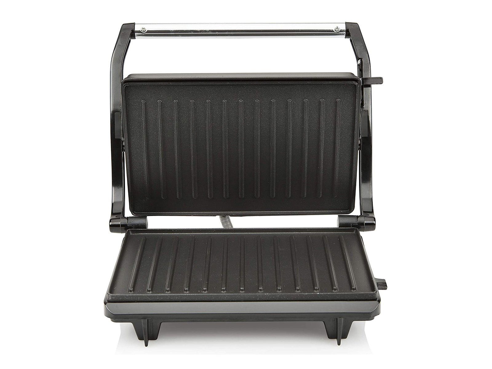 Tristar Kontaktgrill, 700 W, mit Grillzange Elektro Panini Multigrill Snackmaker Tischgrill
