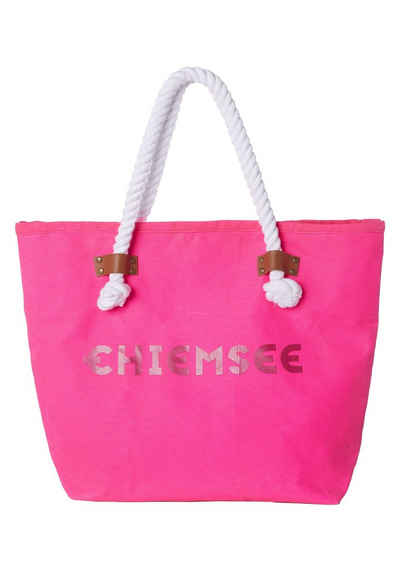 Chiemsee Shopper Strandtasche im Label-Design