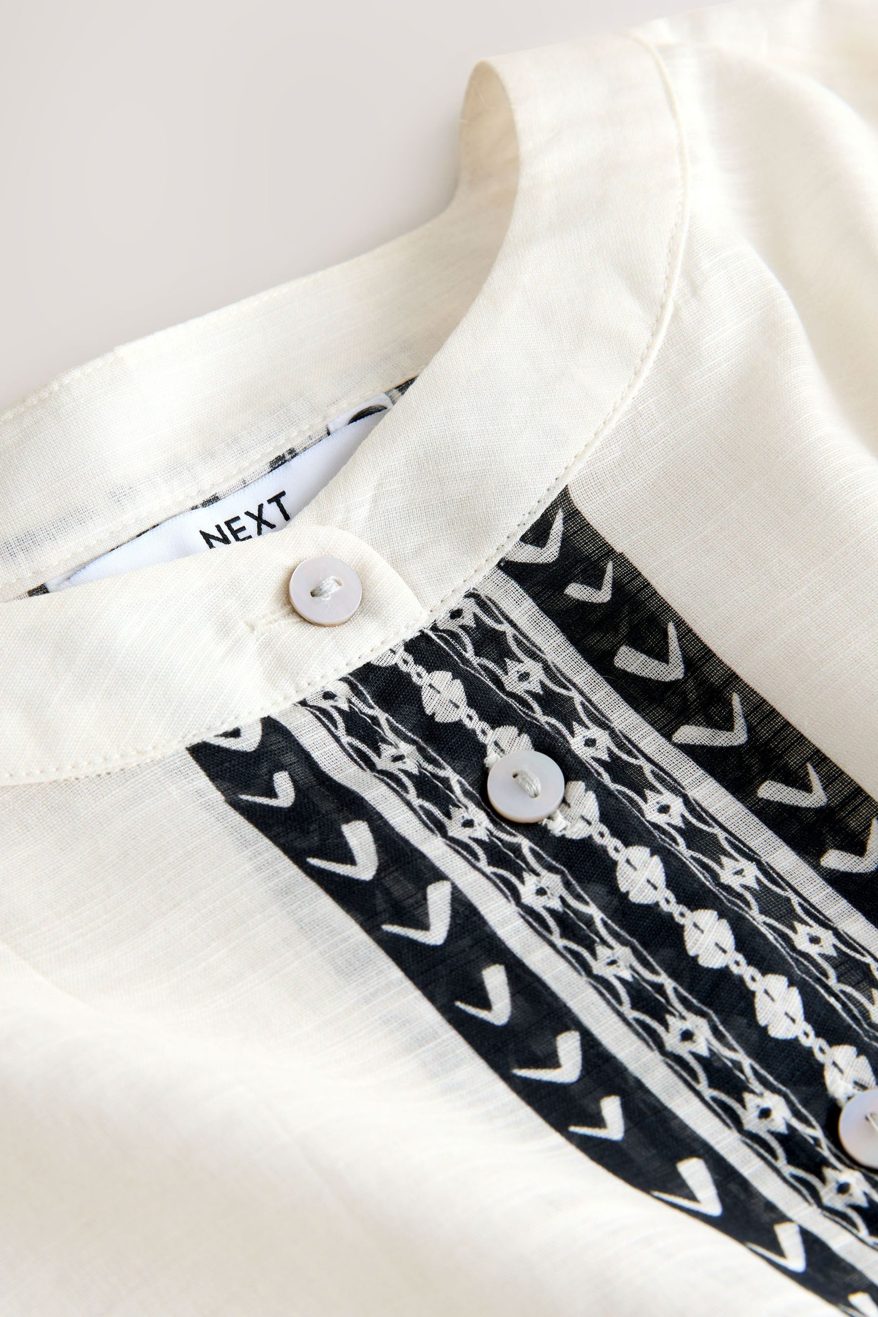 Next Kaftan Kaftanhemd-Cover-up mit Print (1-tlg)