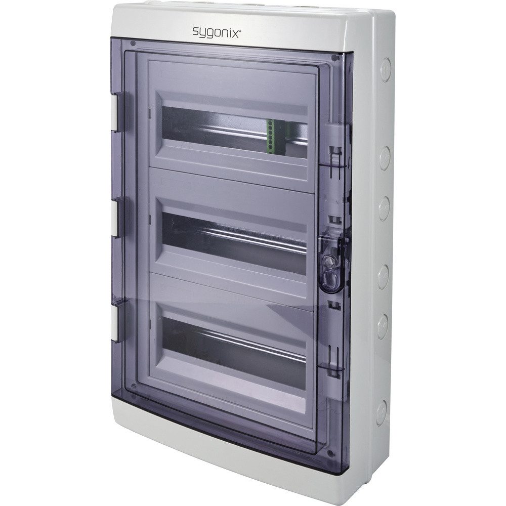Sygonix Verteilerbox Sygonix SY-6696062 Kleinverteiler Aufputz Anzahl Teilungen = 36 Anzah