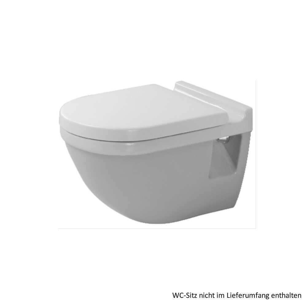 Duravit WC-Komplettset Duravit Starck 3 Wand-Tiefspül-WC 360x540mm, Befestigungsabstand 230mm